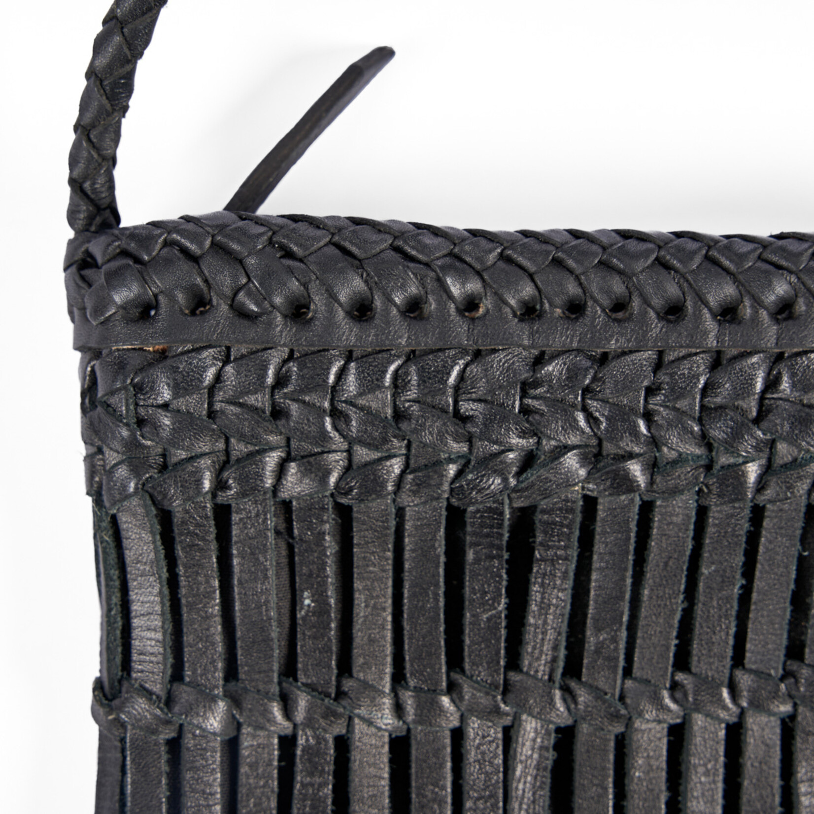 Bazar Bizar Antwerp The Voodoo Leather Bag - Black