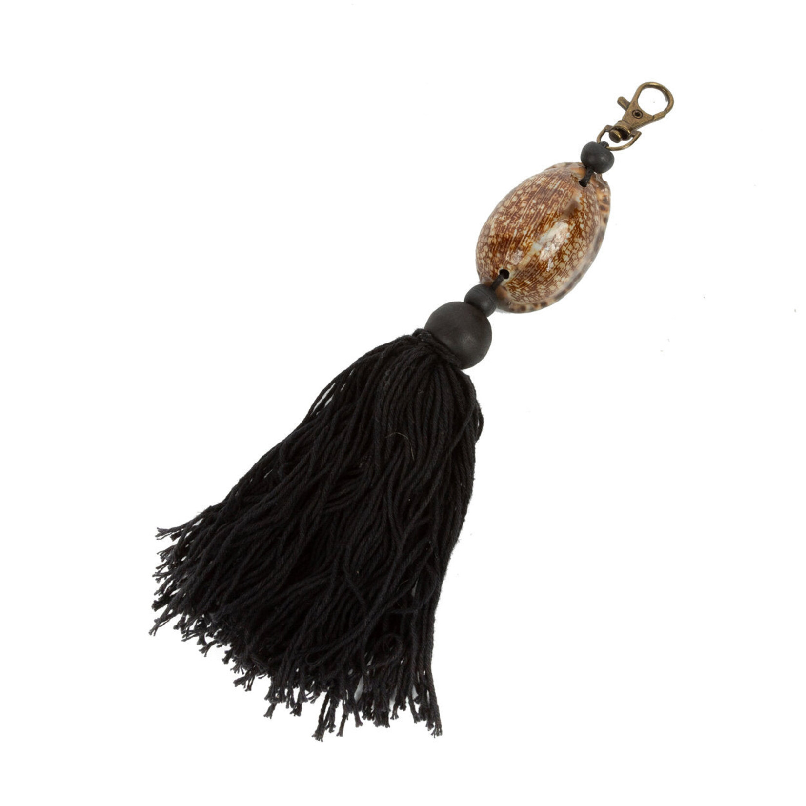 Bazar Bizar Antwerp The Sumbawa Keychain - Black Brown