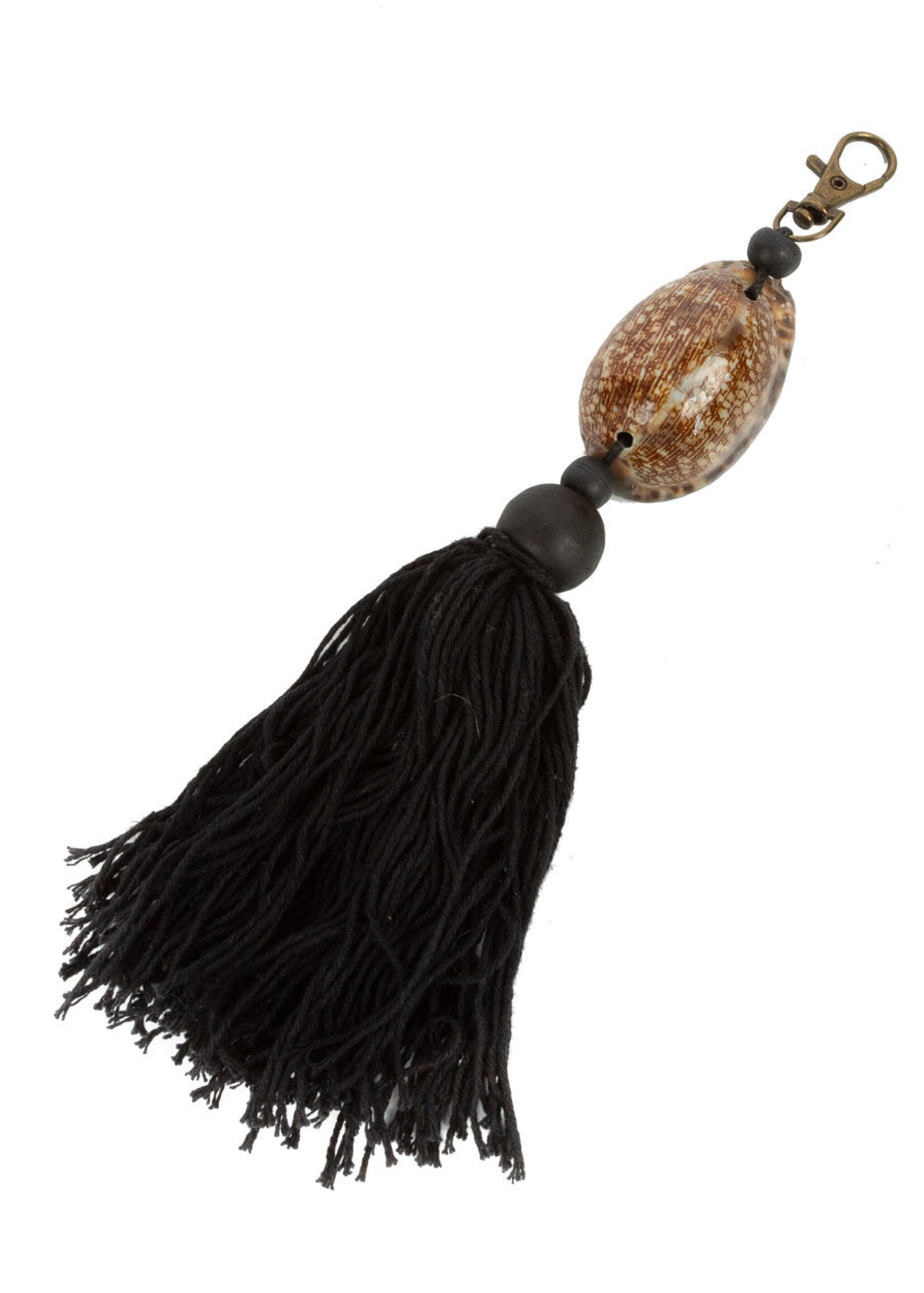 Bazar Bizar Antwerp The Sumbawa Keychain - Black Brown