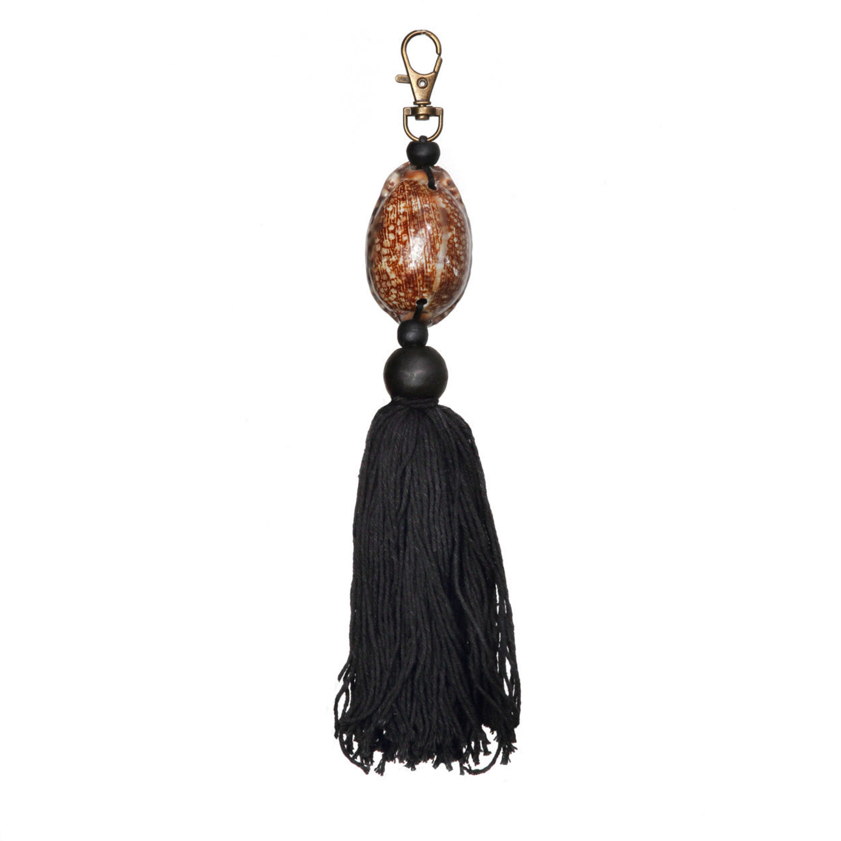 Bazar Bizar Antwerp The Sumbawa Keychain - Black Brown