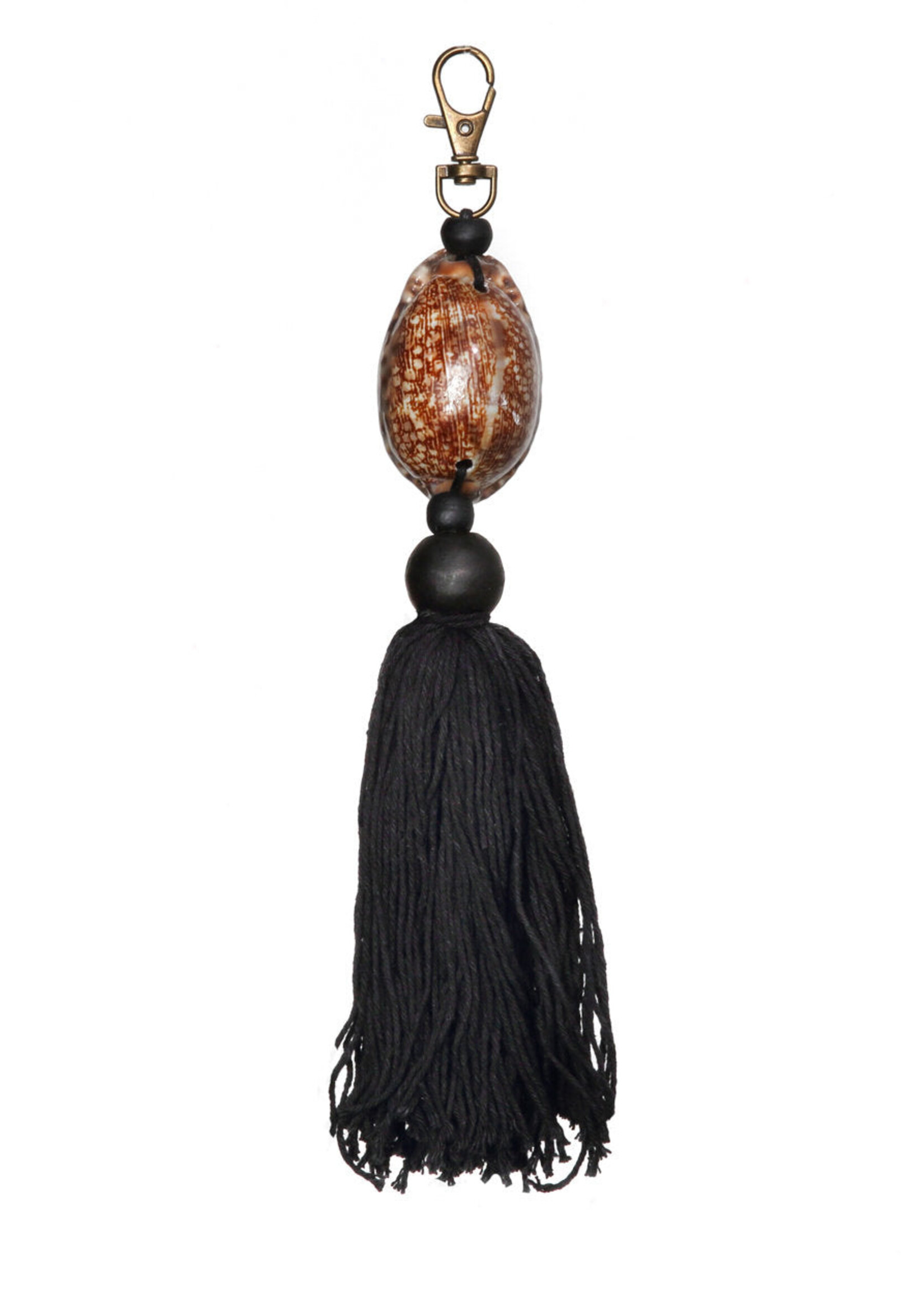 Bazar Bizar Antwerp The Sumbawa Keychain - Black Brown