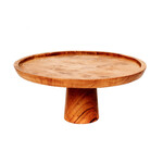 Bazar Bizar Antwerp The Teak Root Cake Dish - L