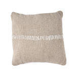 Bazar Bizar Antwerp The Linen Stitch Cushion Cover - Natural White