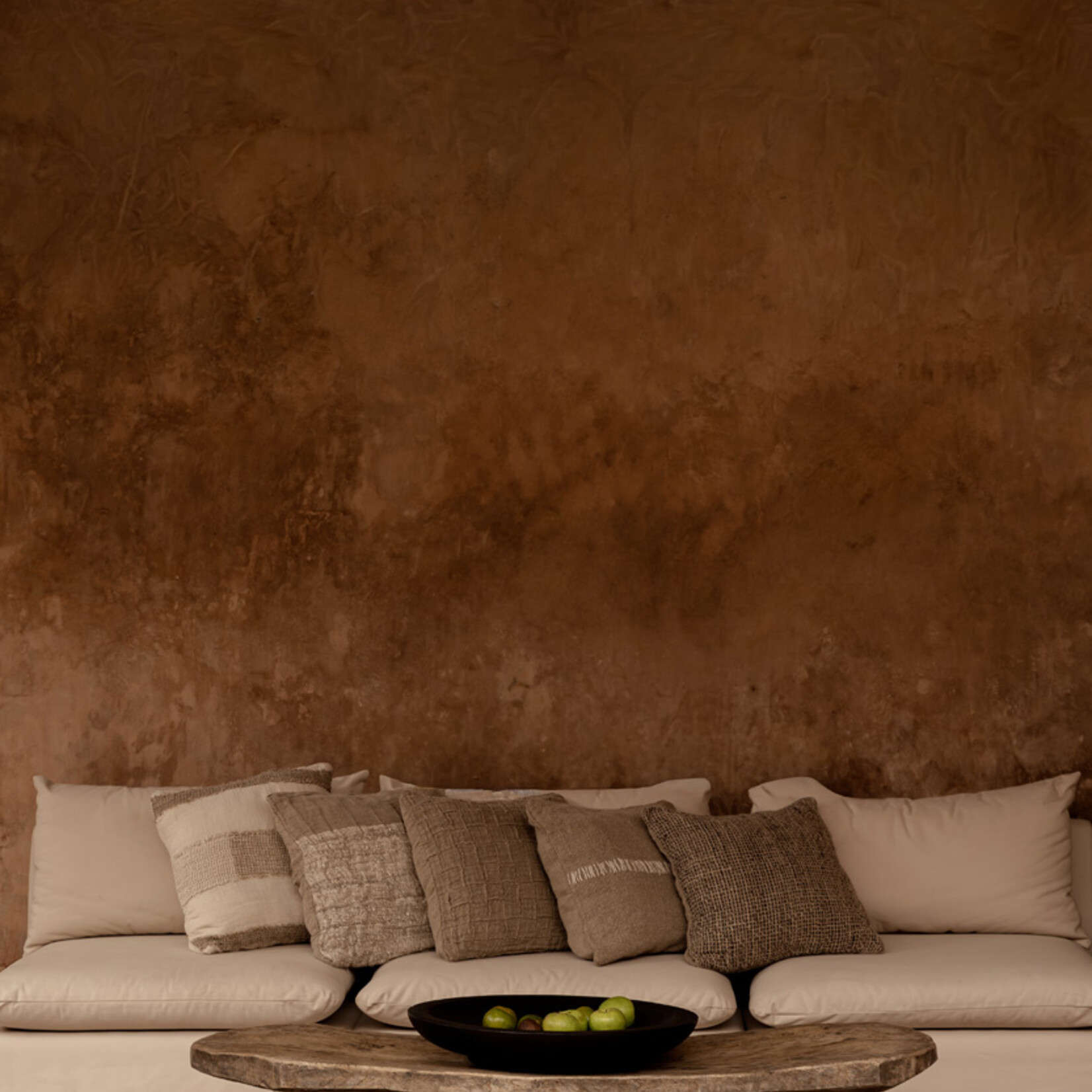 Bazar Bizar Antwerp The Linen Stitch Cushion Cover - Natural White
