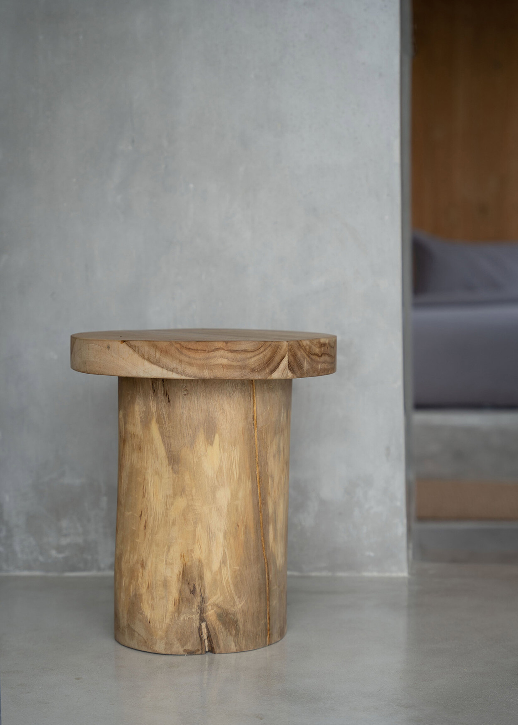 Bazar Bizar Antwerp The Inti Side Table - Natural