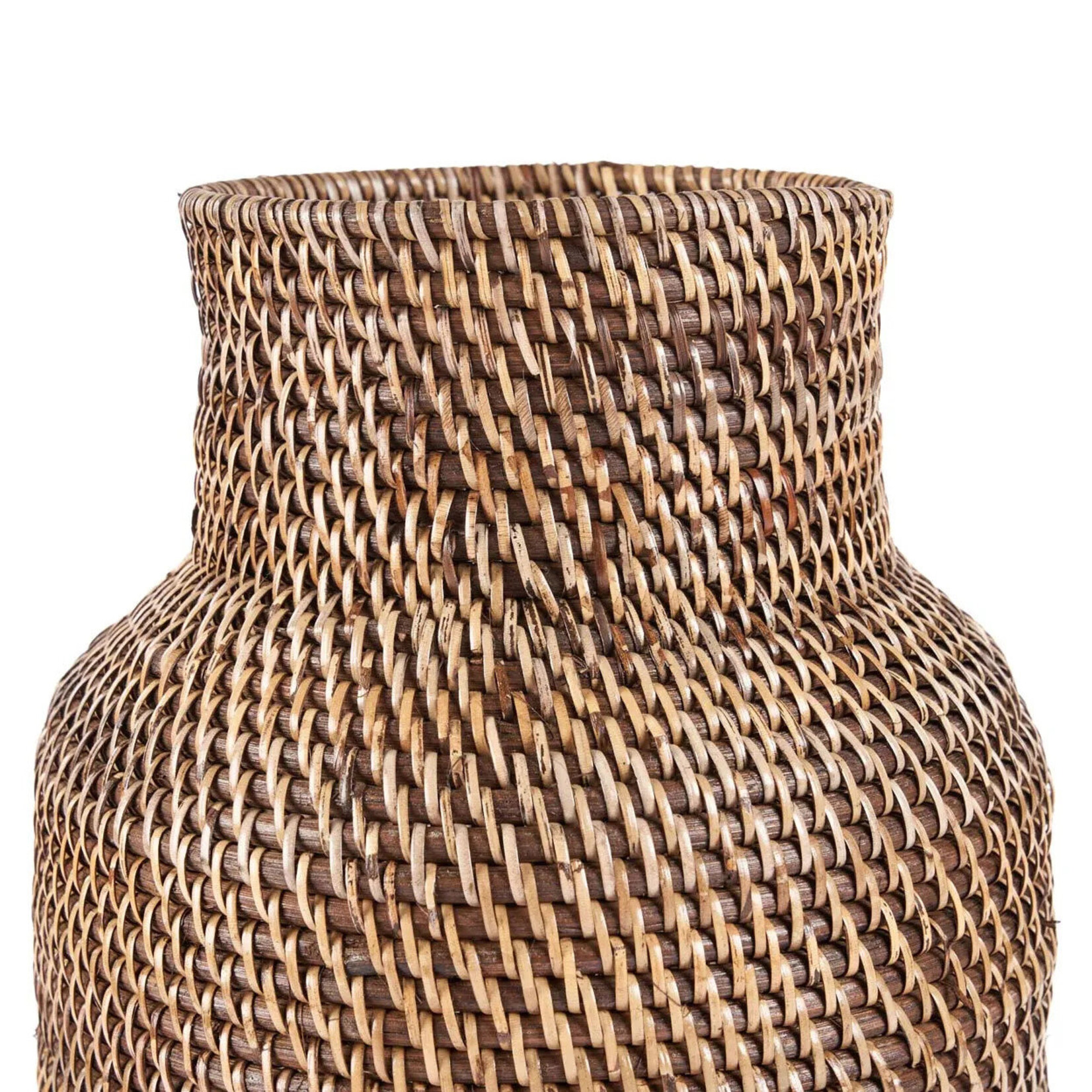 Bazar Bizar Antwerp The Colonial Umbrella Basket - Natural Brown