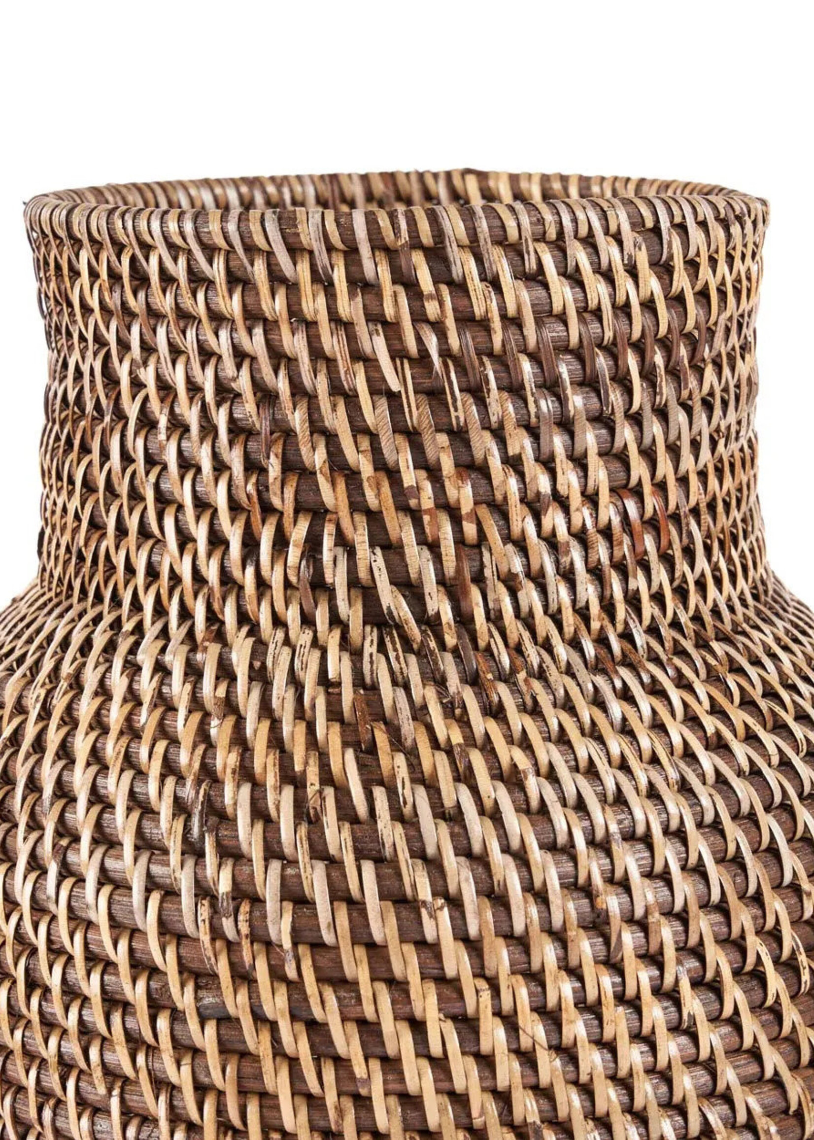 Bazar Bizar Antwerp The Colonial Umbrella Basket - Natural Brown