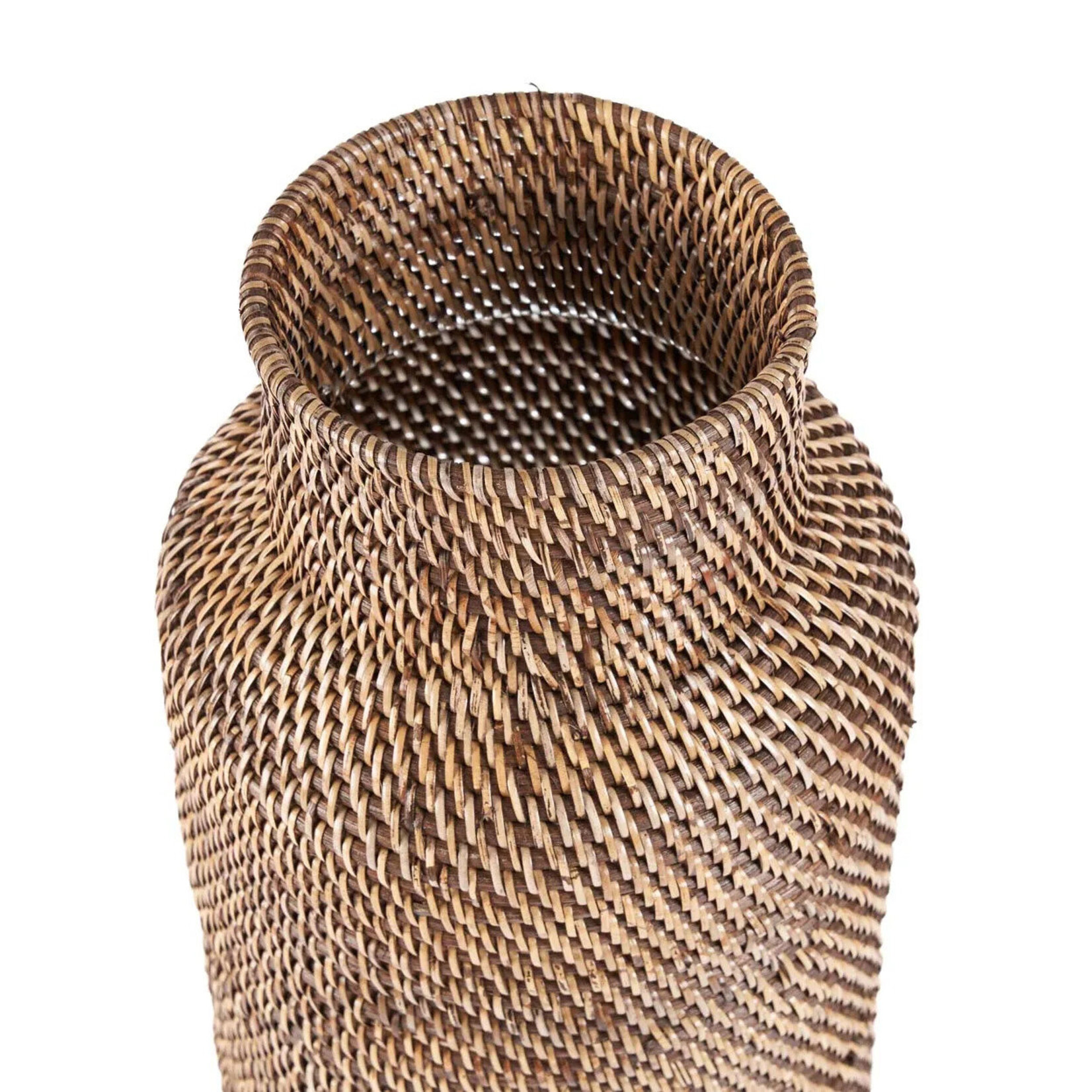 Bazar Bizar Antwerp The Colonial Umbrella Basket - Natural Brown