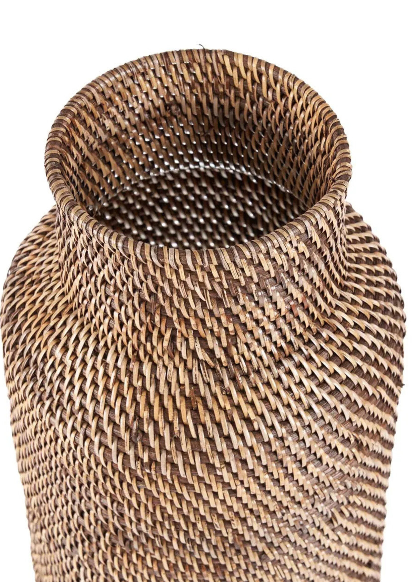 Bazar Bizar Antwerp The Colonial Umbrella Basket - Natural Brown