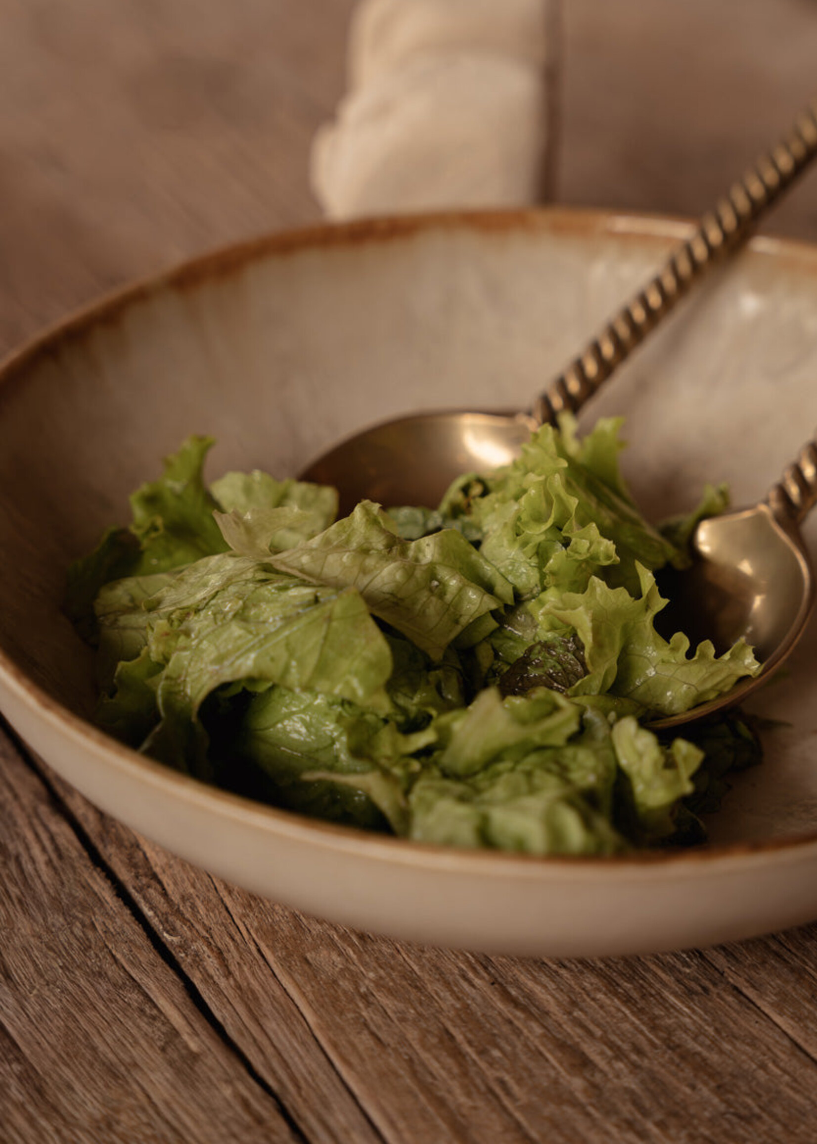 Bazar Bizar Antwerp The Pineapple Salad Fork - Gold