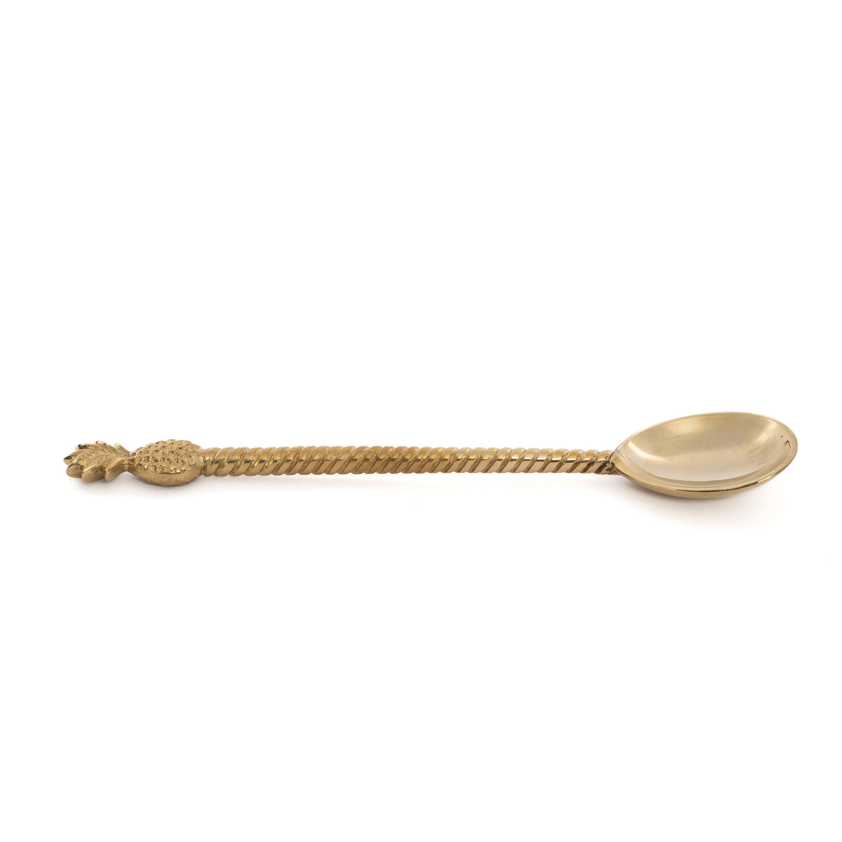 Bazar Bizar Antwerp The Pineapple Salad Spoon - Gold