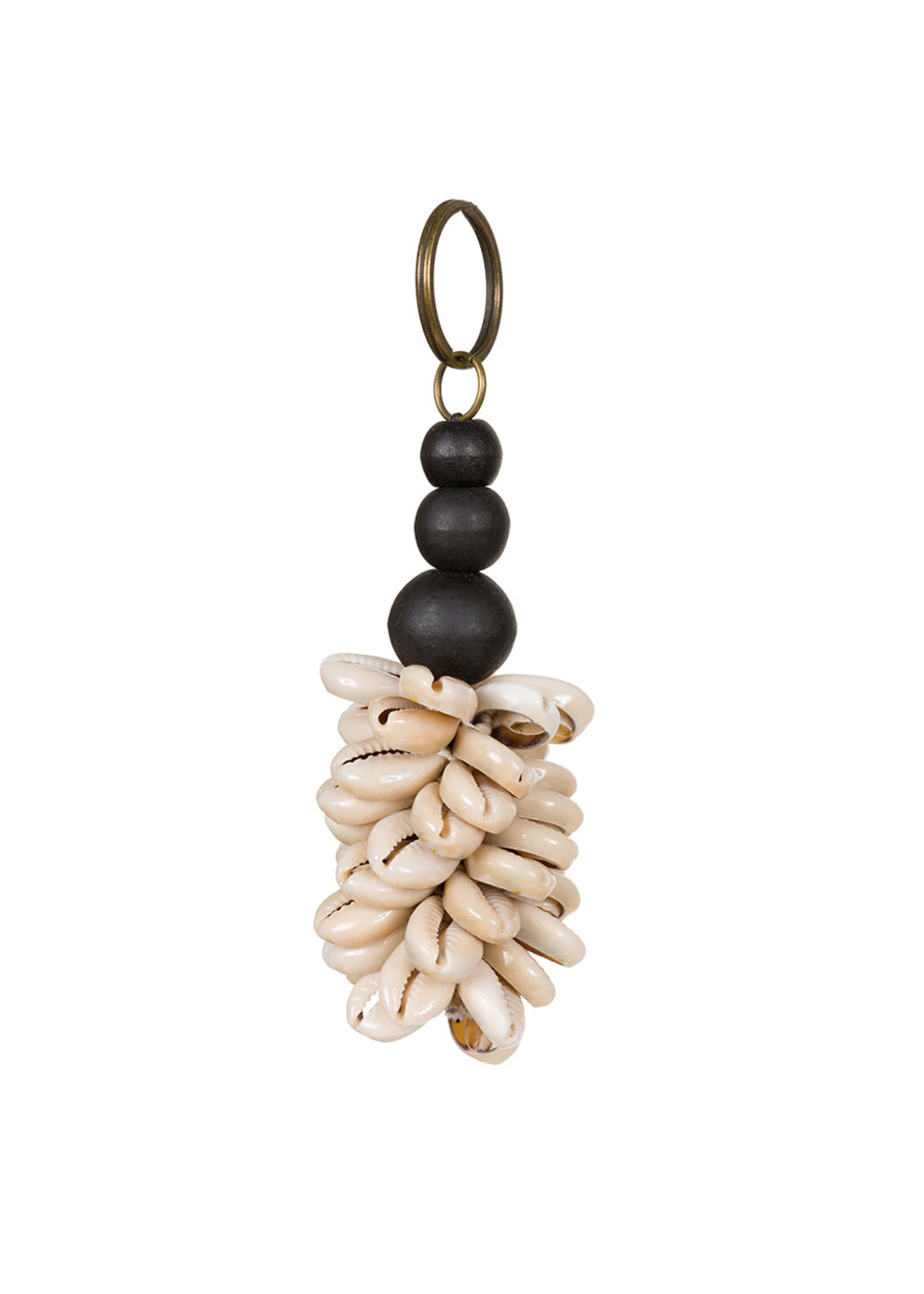 Bazar Bizar Antwerp The Canggu Keychain - Natural Black