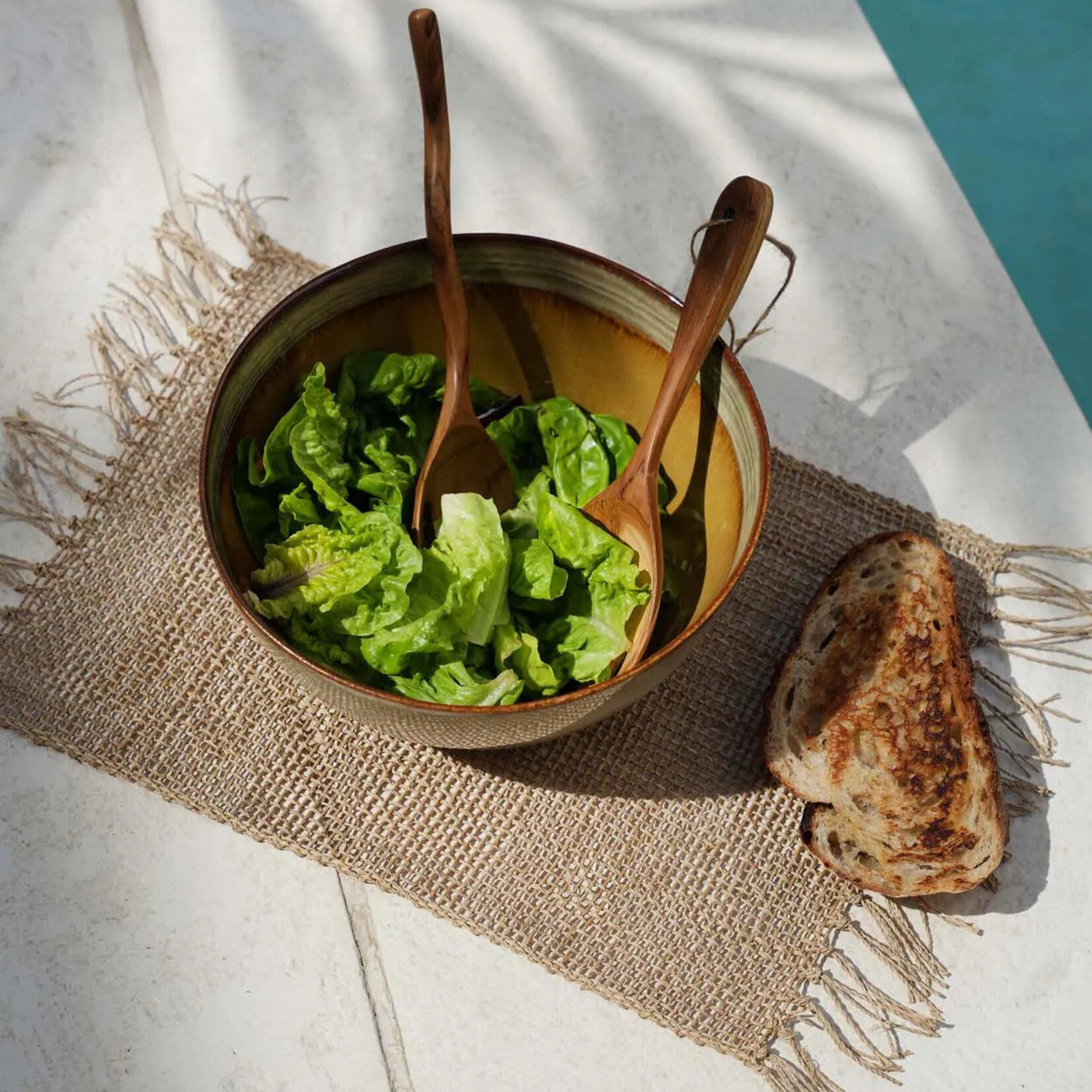 Bazar Bizar Antwerp The Twisted Salad Fork - Natural