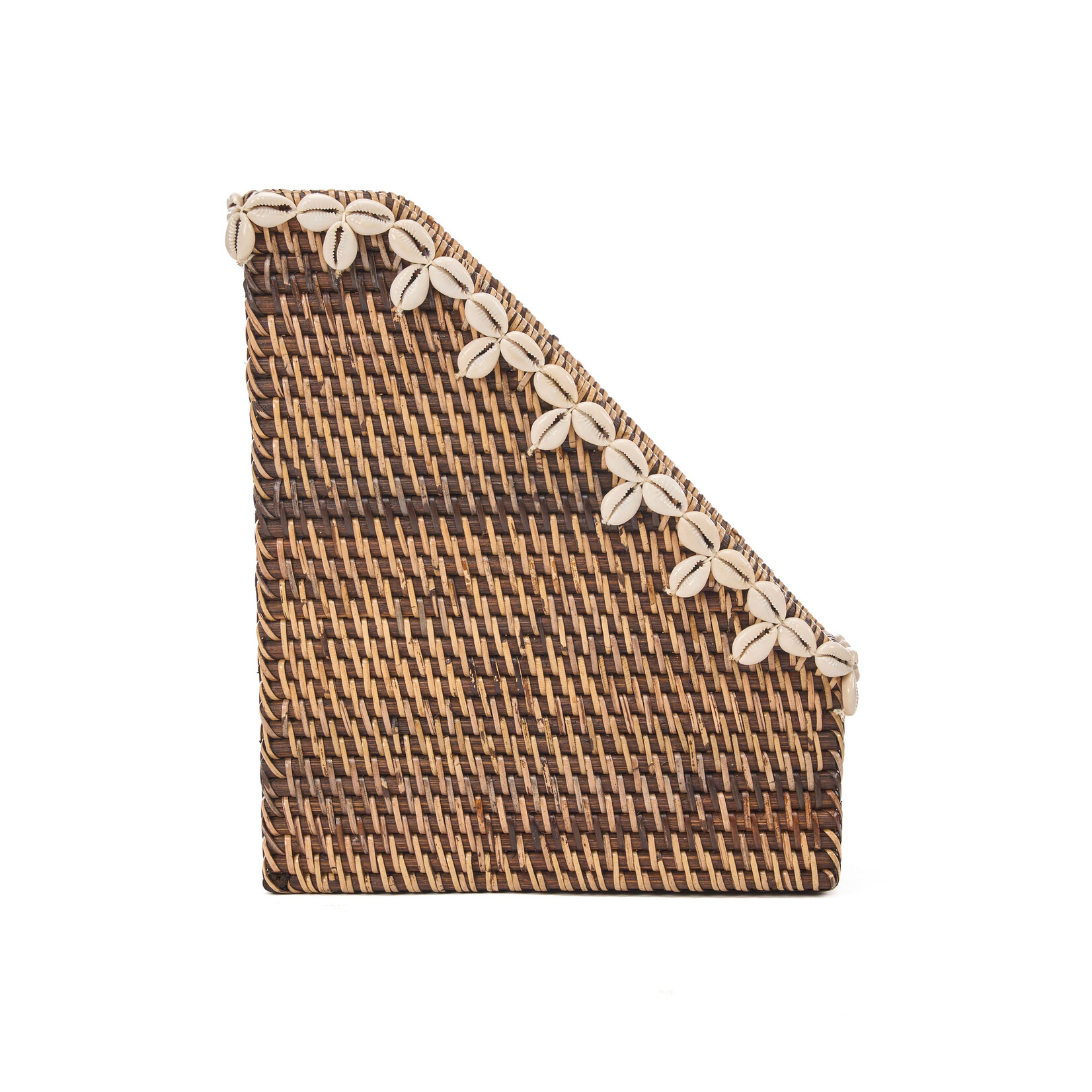 Bazar Bizar Antwerp The Shell Edge Organizer - Natural Brown