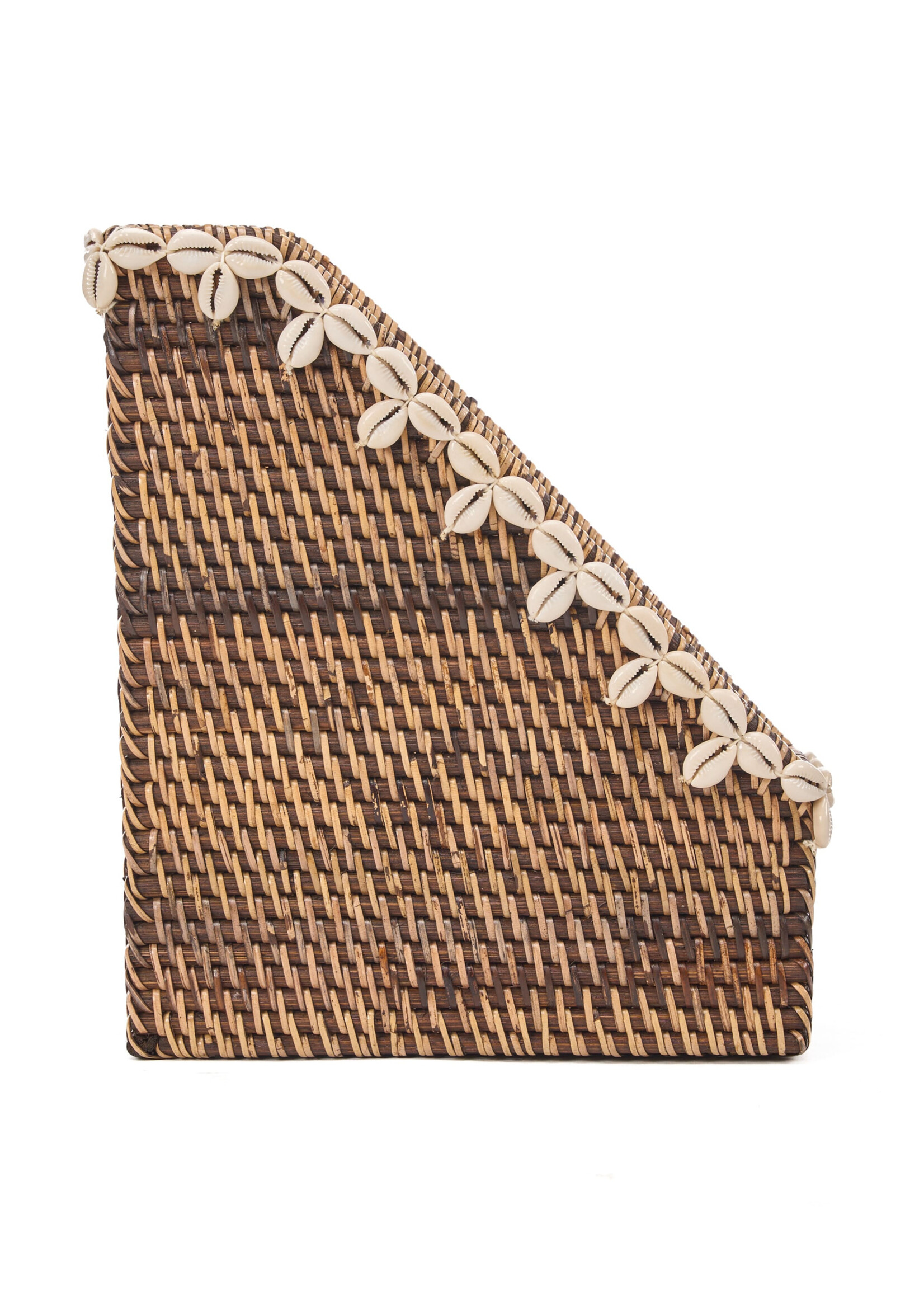 Bazar Bizar Antwerp The Shell Edge Organizer - Natural Brown