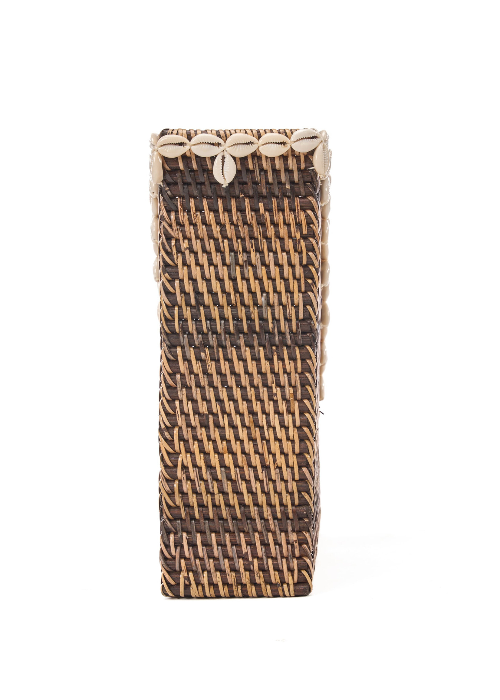Bazar Bizar Antwerp The Shell Edge Organizer - Natural Brown