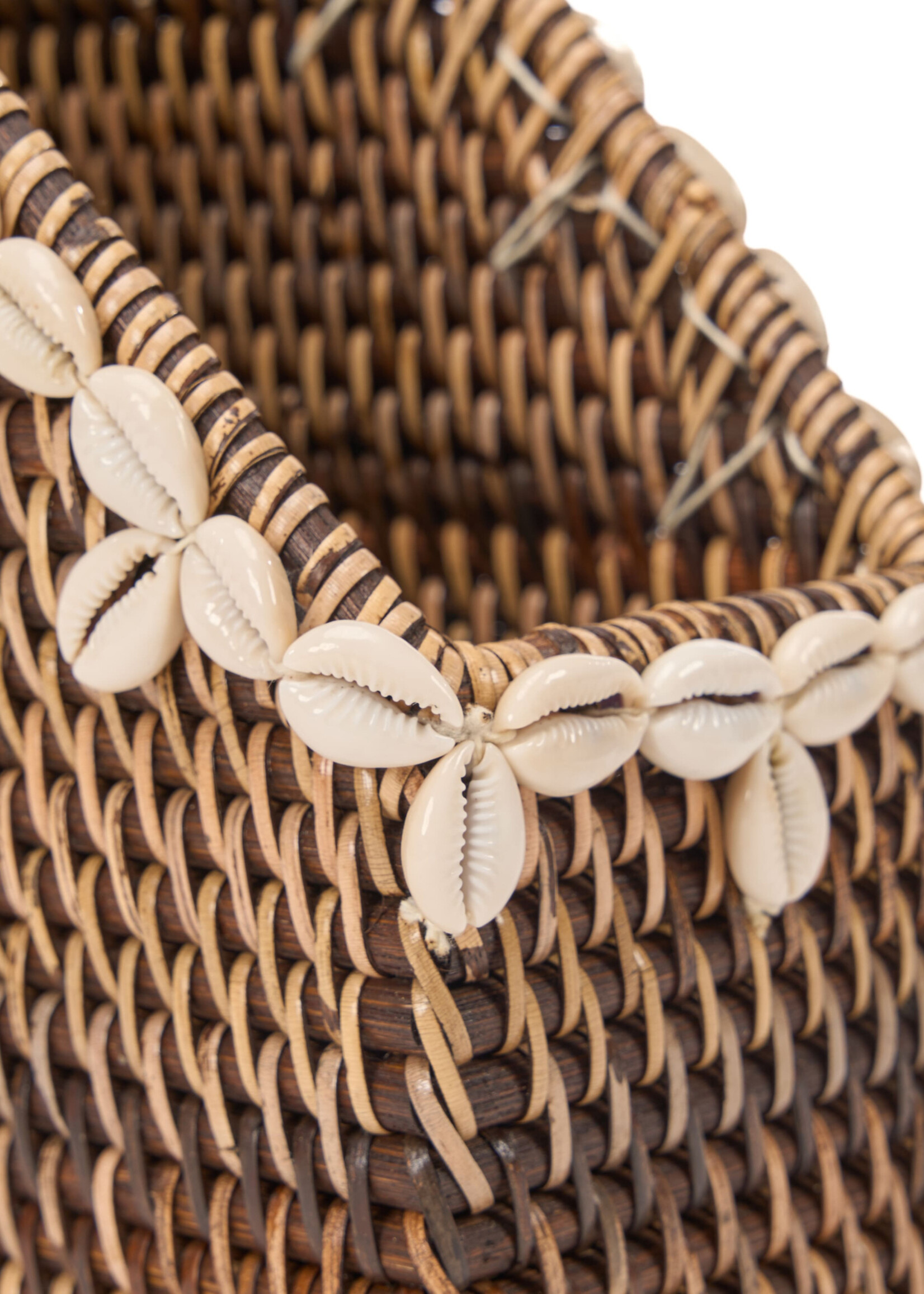 Bazar Bizar Antwerp The Shell Edge Organizer - Natural Brown