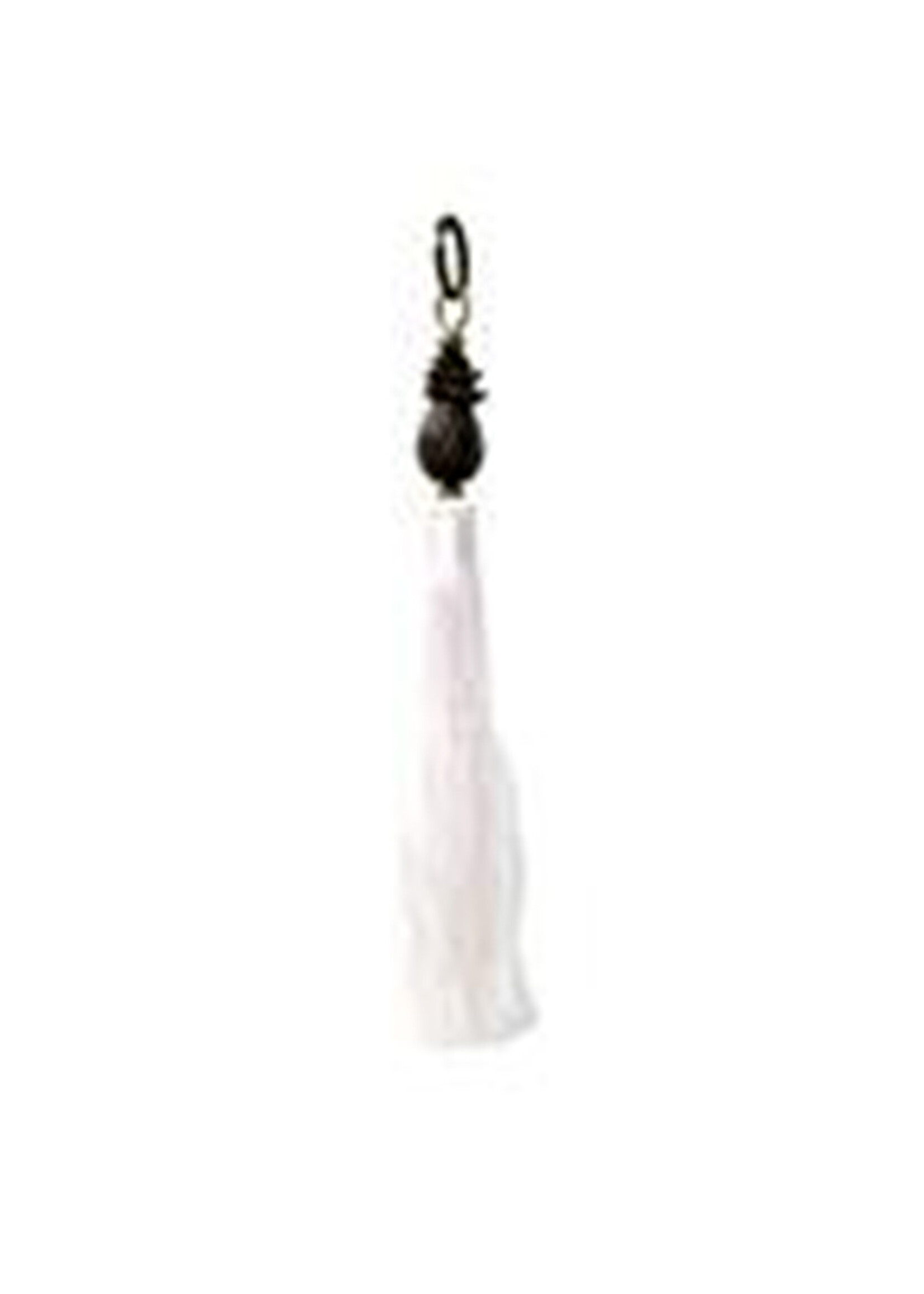 Bazar Bizar Antwerp The Pineapple Keychain- White