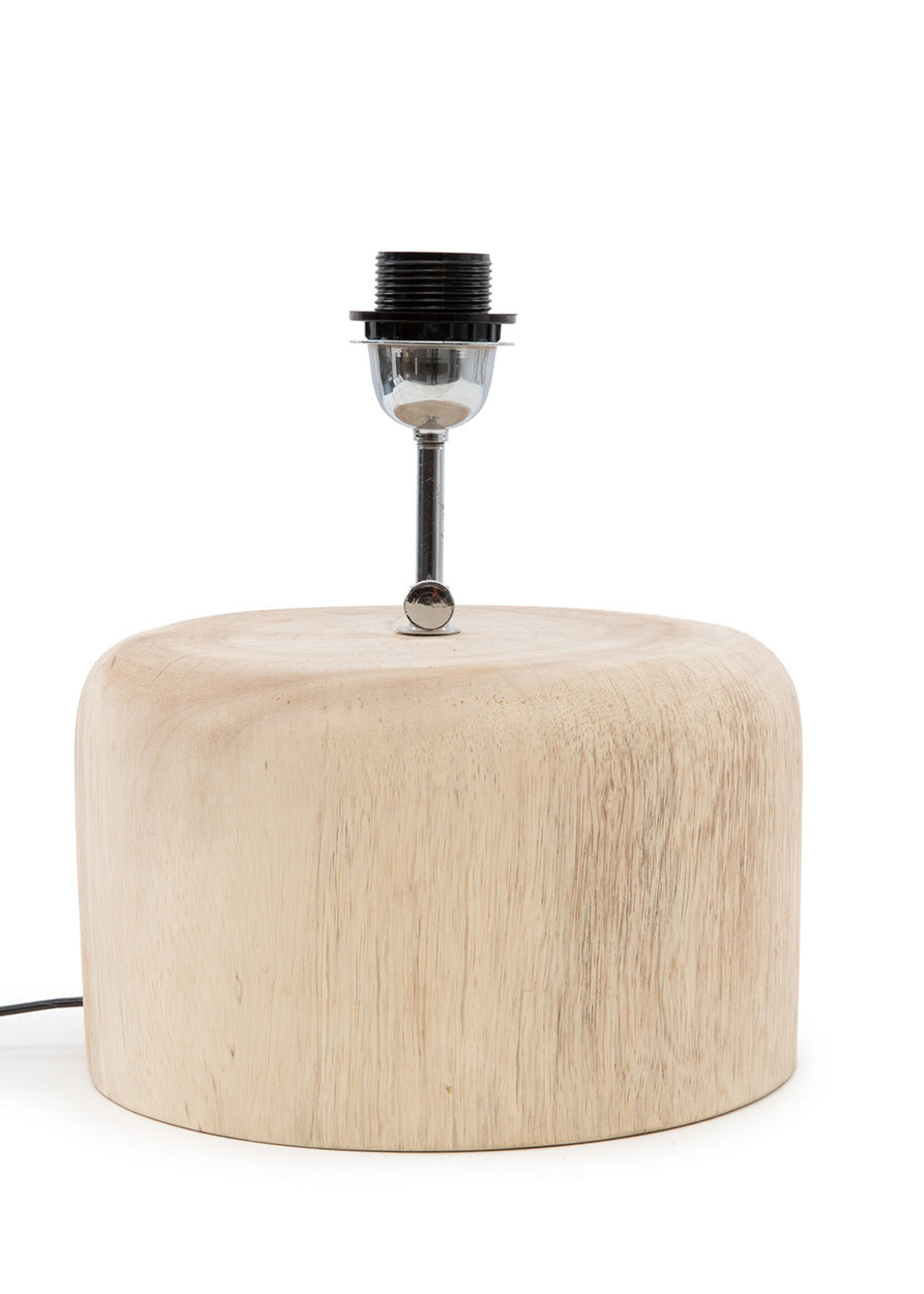 Bazar Bizar Antwerp The Teak Wood Table Lamp Base - Natural