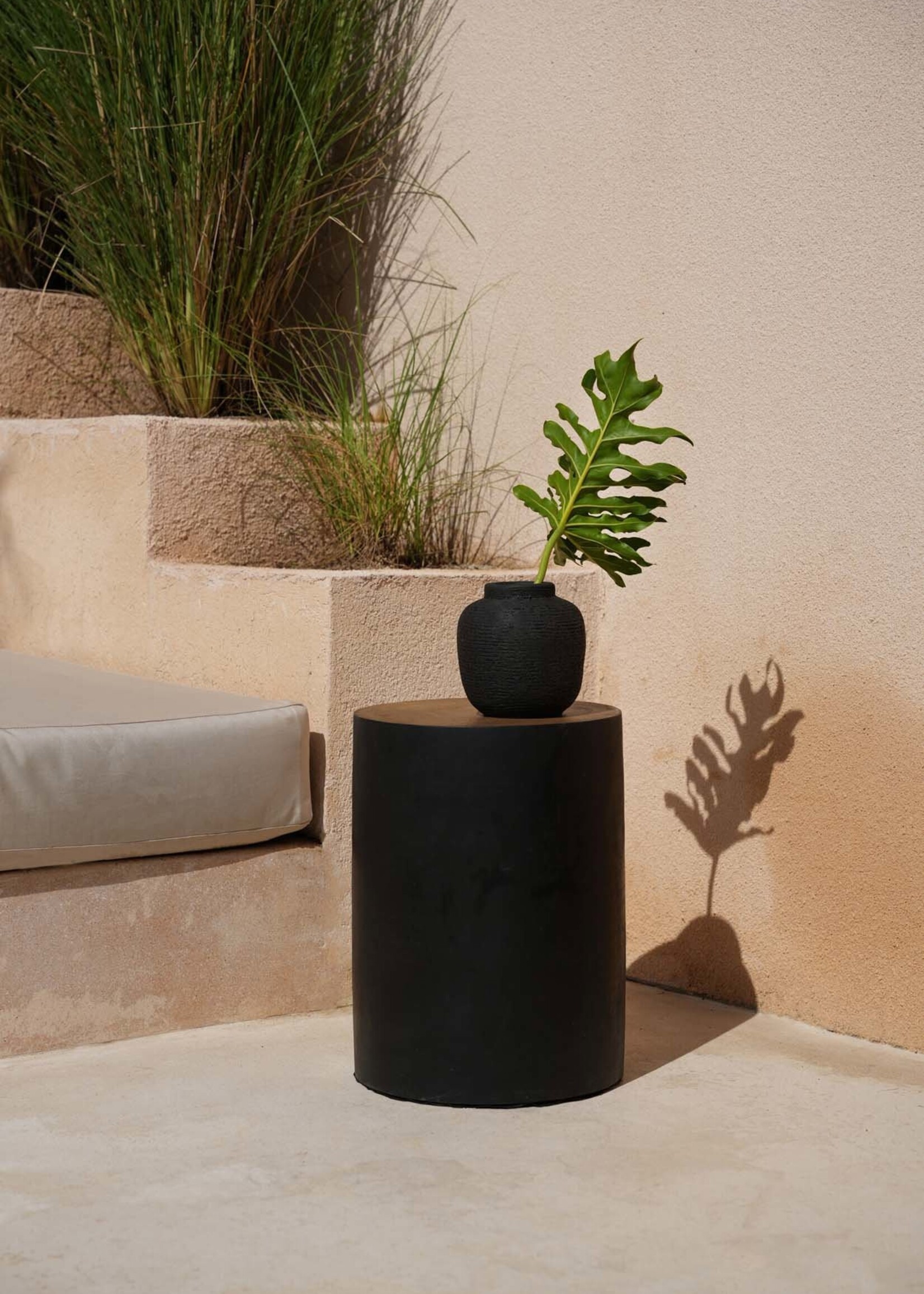 Bazar Bizar The Tribe Stool - Natural Black
