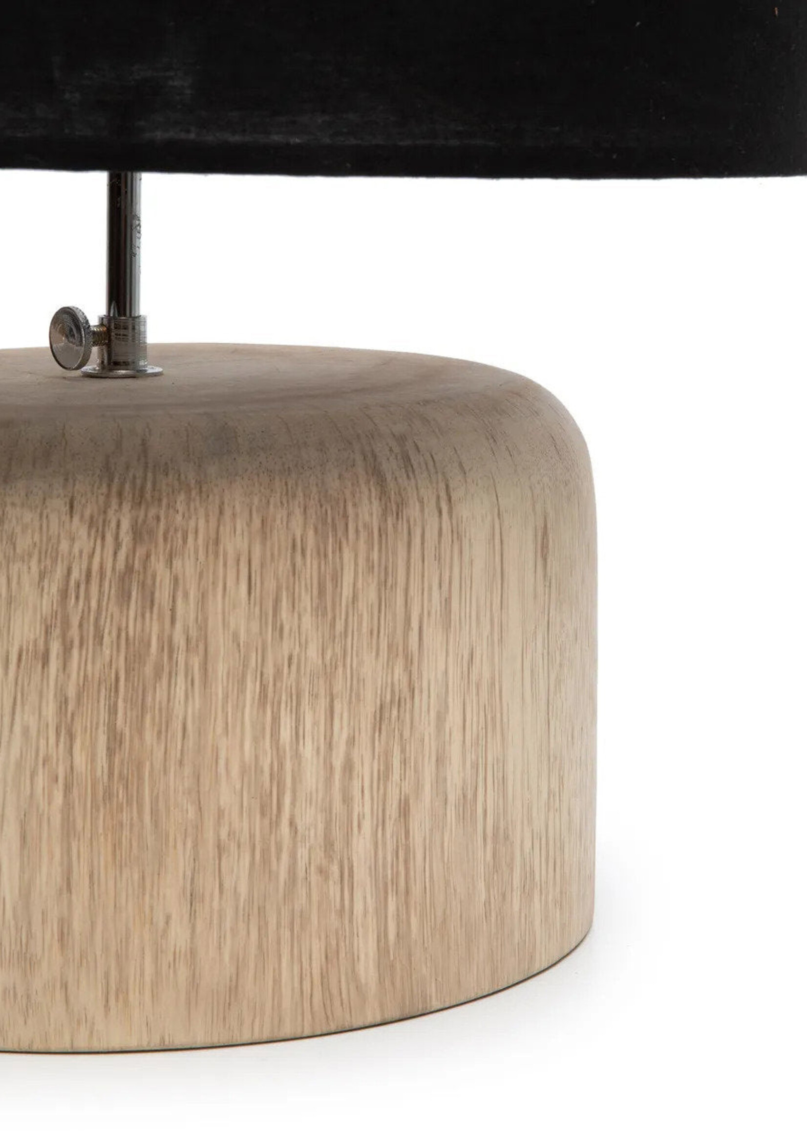 Bazar Bizar Antwerp The Teak Wood Table Lamp Base - Natural