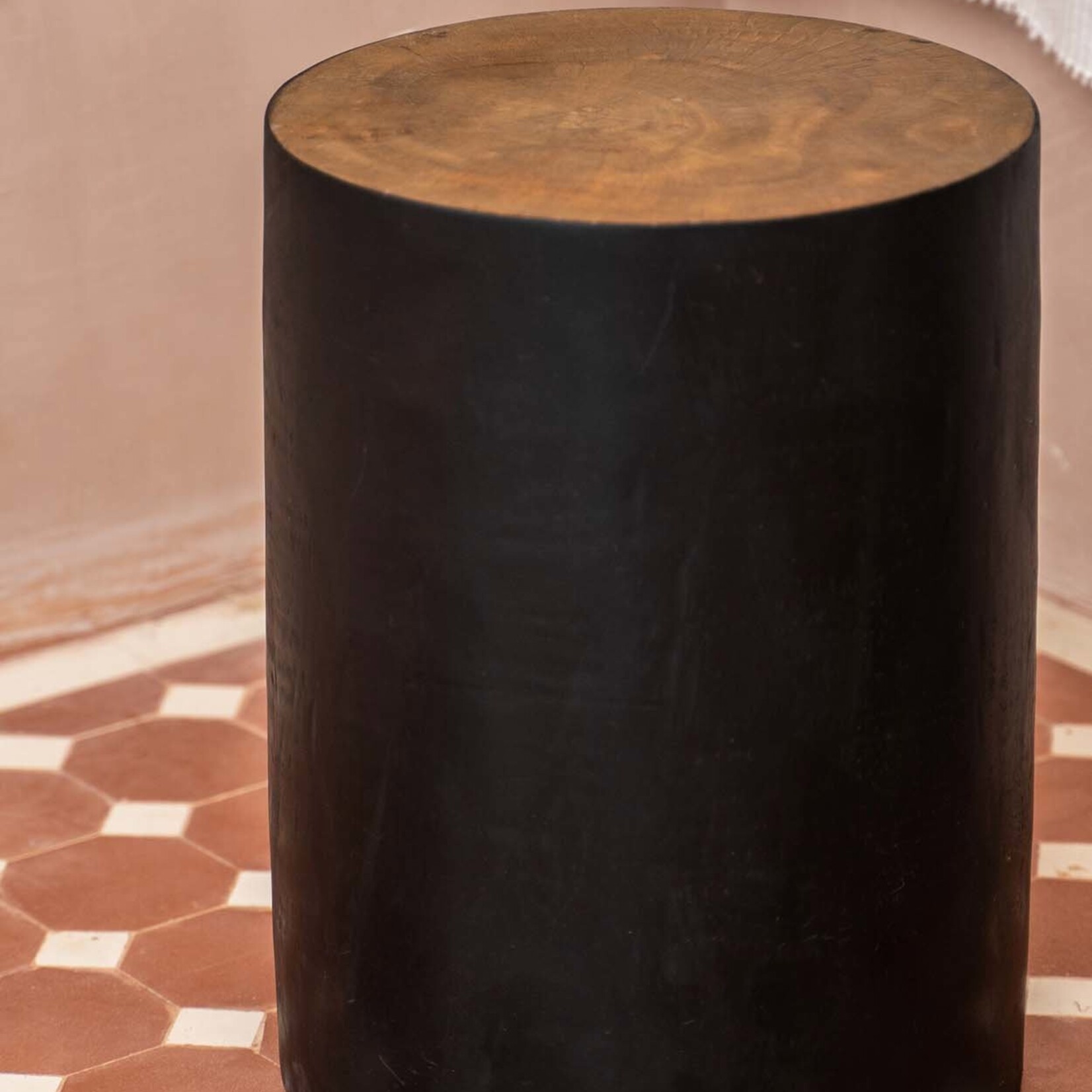 Bazar Bizar The Tribe Stool - Natural Black