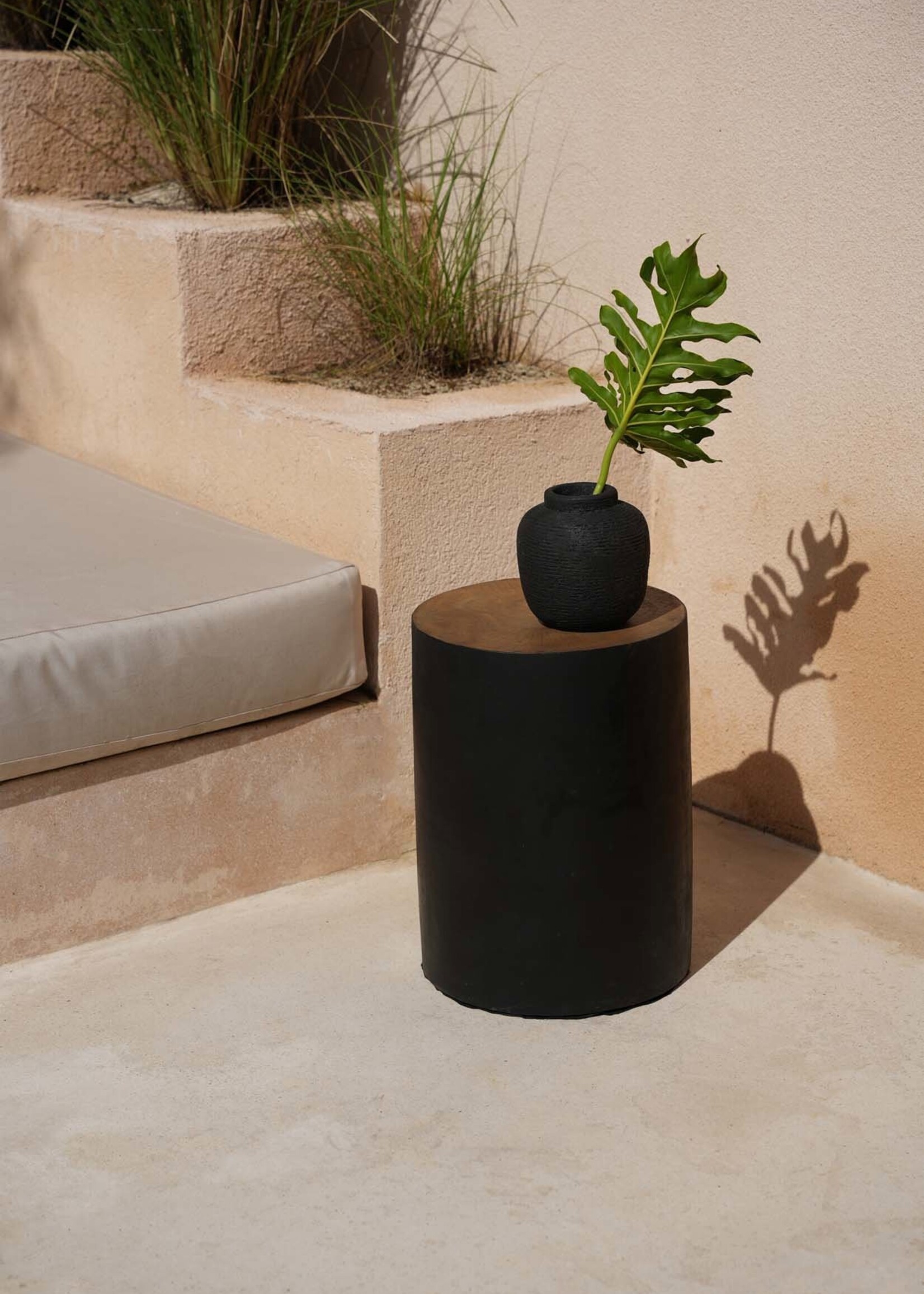 Bazar Bizar The Tribe Stool - Natural Black