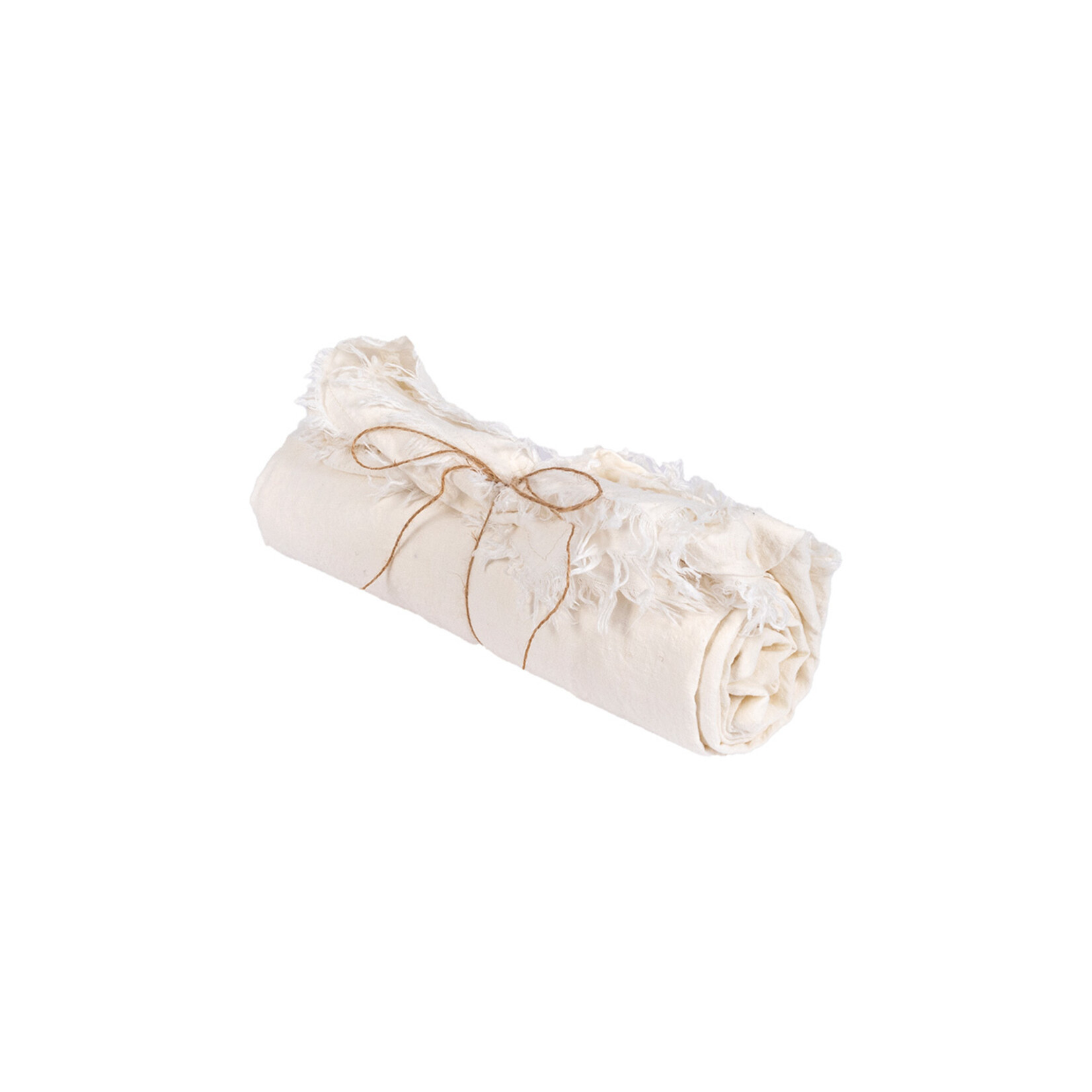 Bazar Bizar Antwerp The Linen Tablecloth - White - 150x250