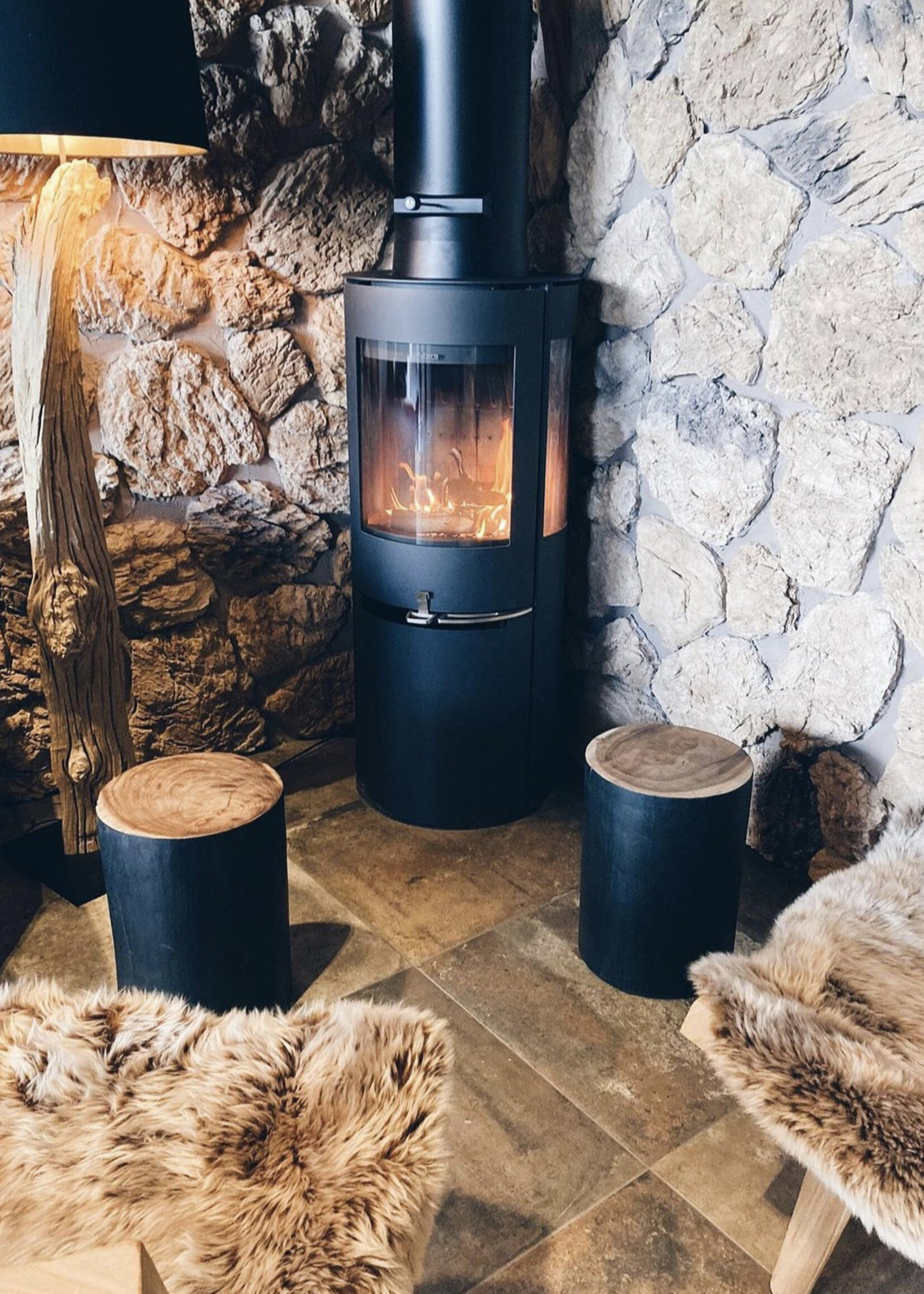 Bazar Bizar The Tribe Stool - Natural Black