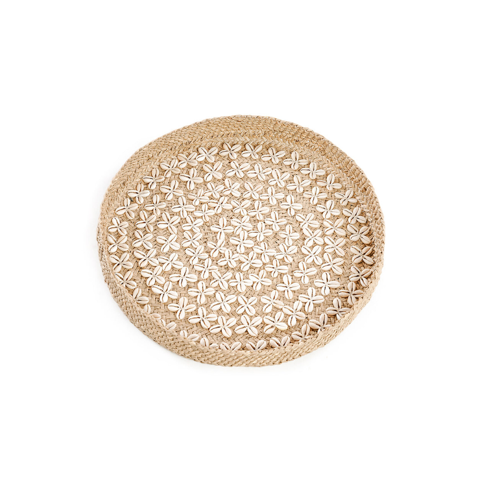 Bazar Bizar Antwerp The Costa Shell Plate - Natural White - M