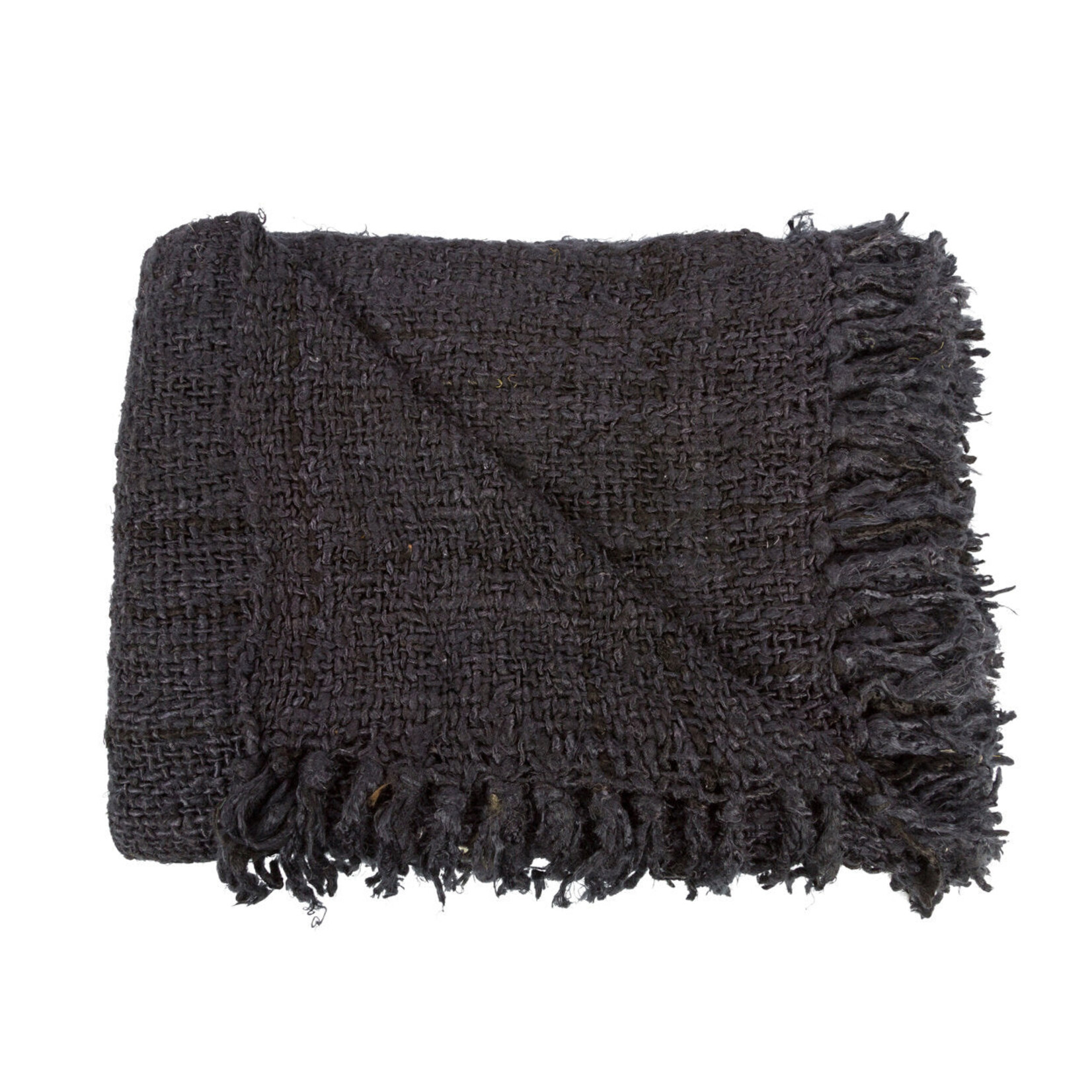 Bazar Bizar Antwerp The s'il vous Plaid - Black Navy