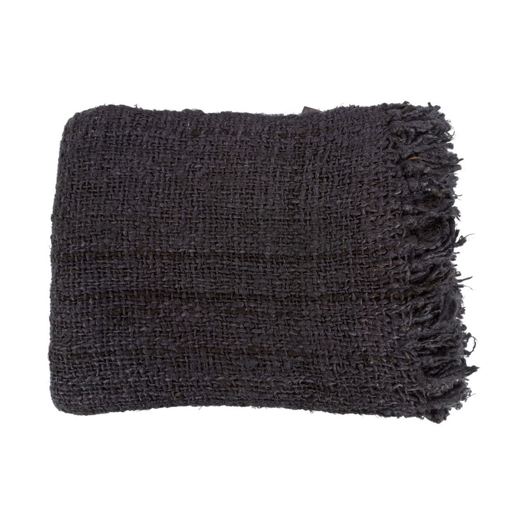 Bazar Bizar Antwerp The s'il vous Plaid - Black Navy