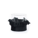 Bazar Bizar Antwerp The Oh My Gee Candle Holder - Black Velvet - XL