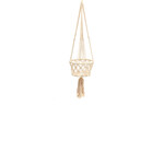 Bazar Bizar Antwerp The Macrame Plant Holder - White - S