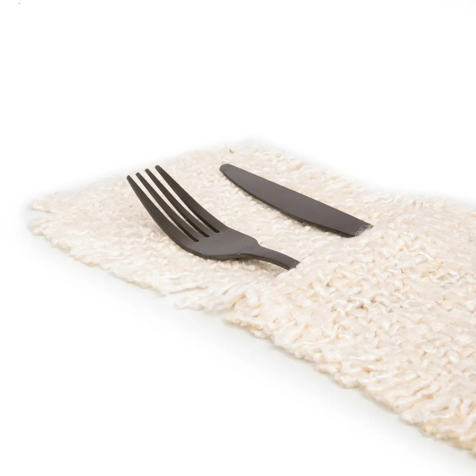 Bazar Bizar Antwerp The Oh My Gee Cutlery Holder - Cream - Set of 4