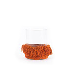 Bazar Bizar Antwerp The Oh My Gee Candle Holder - Rust Velvet - L