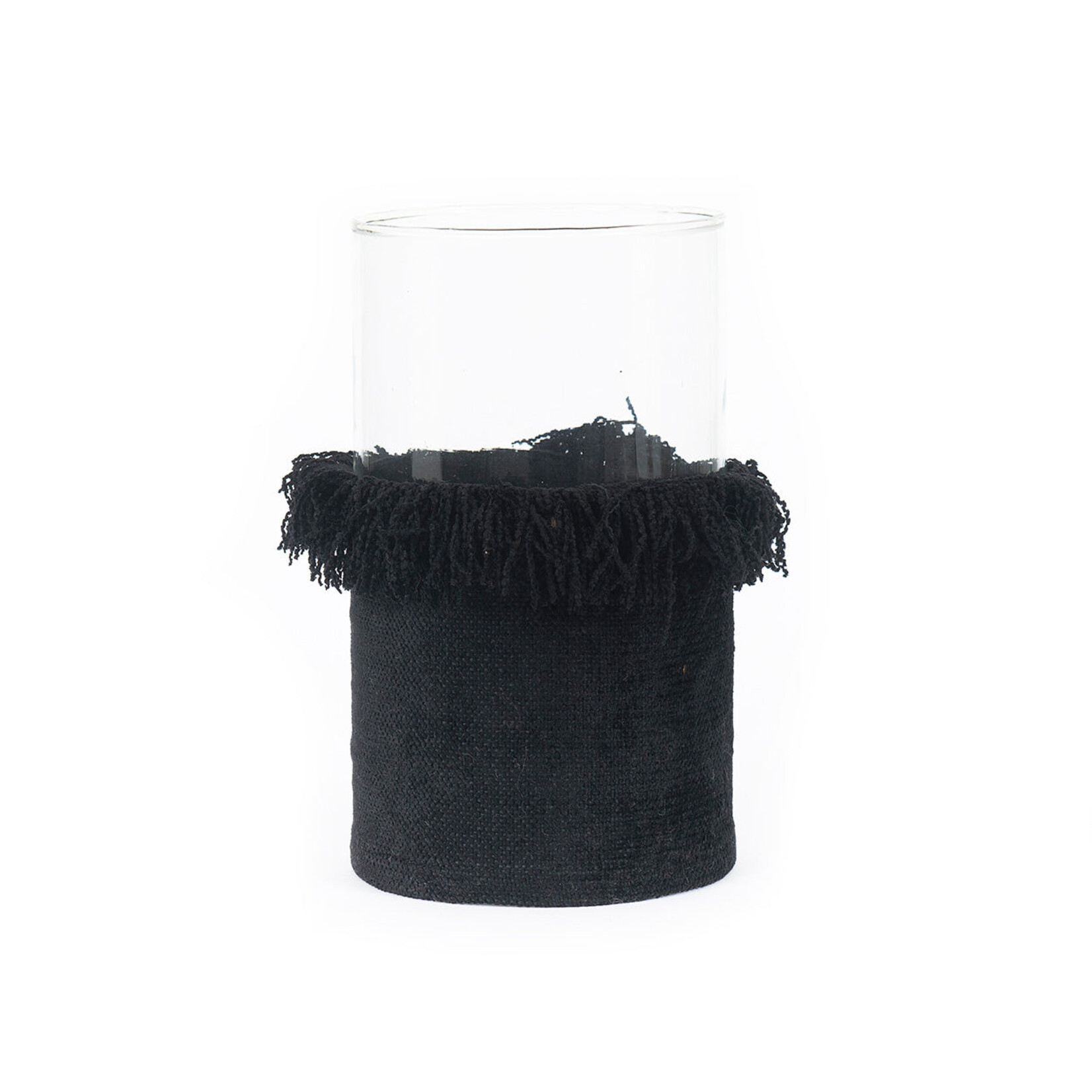 Bazar Bizar Antwerp The Oh My Gee Candle Holder - Black Velvet - XXL