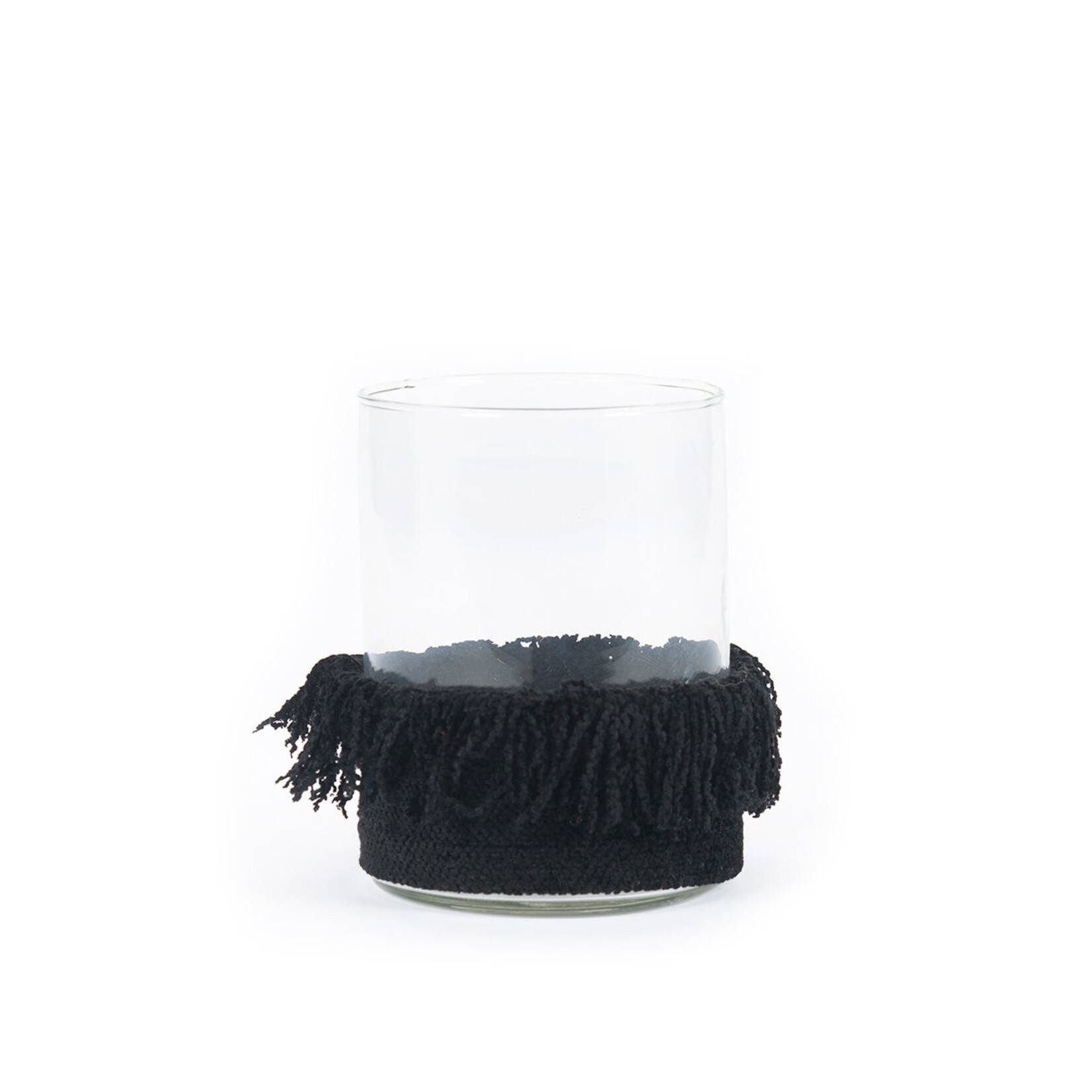 Bazar Bizar Antwerp The Oh My Gee Candle Holder - Black Velvet - L