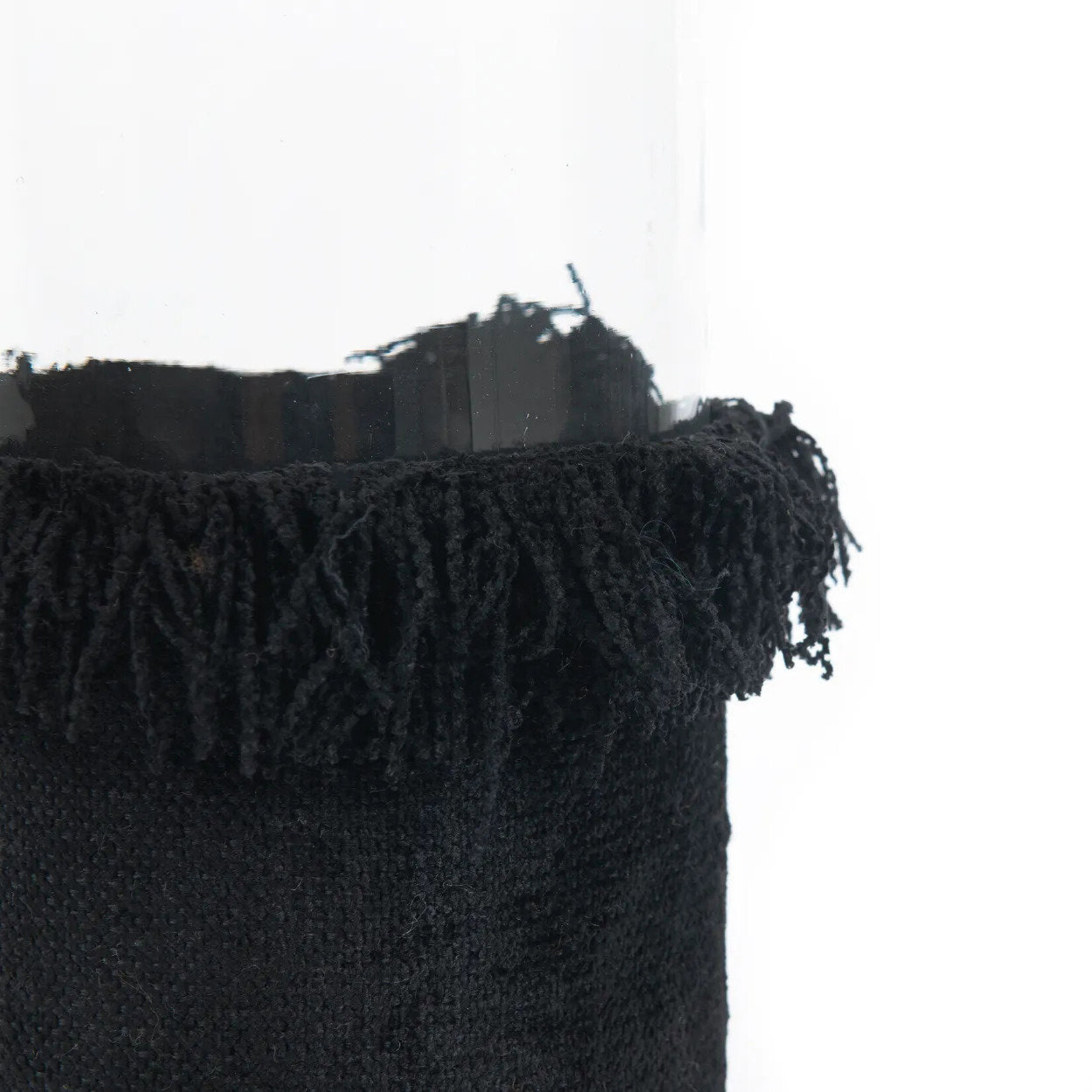 Bazar Bizar Antwerp The Oh My Gee Candle Holder - Black Velvet - XXL