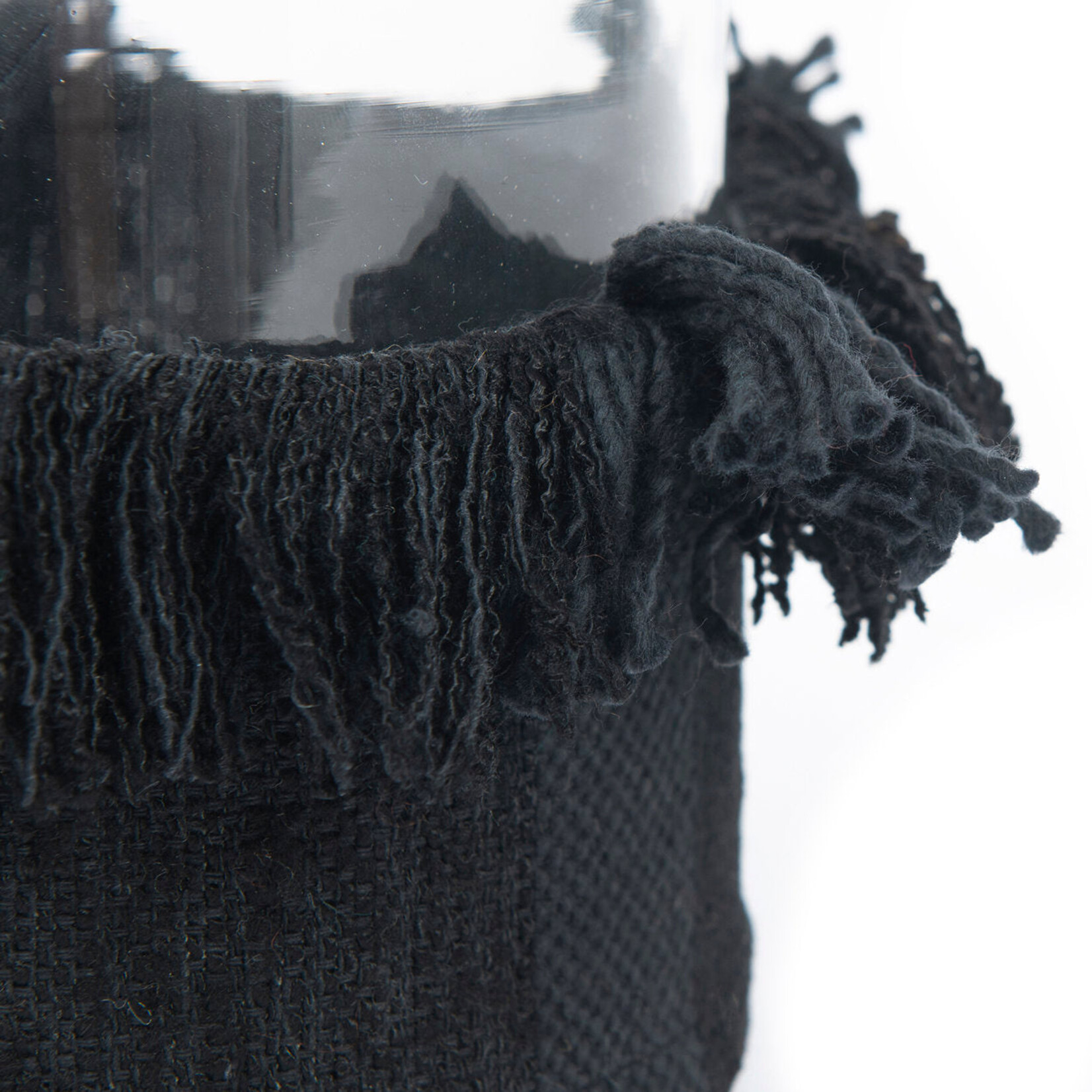 Bazar Bizar Antwerp The Oh My Gee Candle Holder - Black Velvet - XL