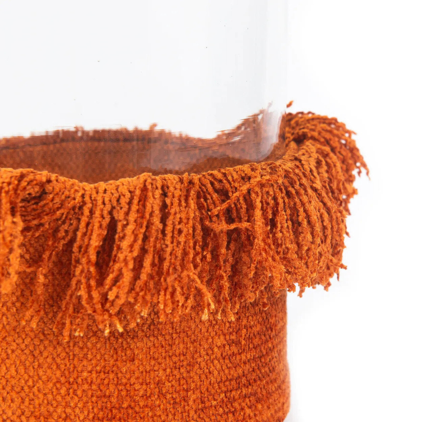 Bazar Bizar Antwerp The Oh My Gee Candle Holder - Rust Velvet - L
