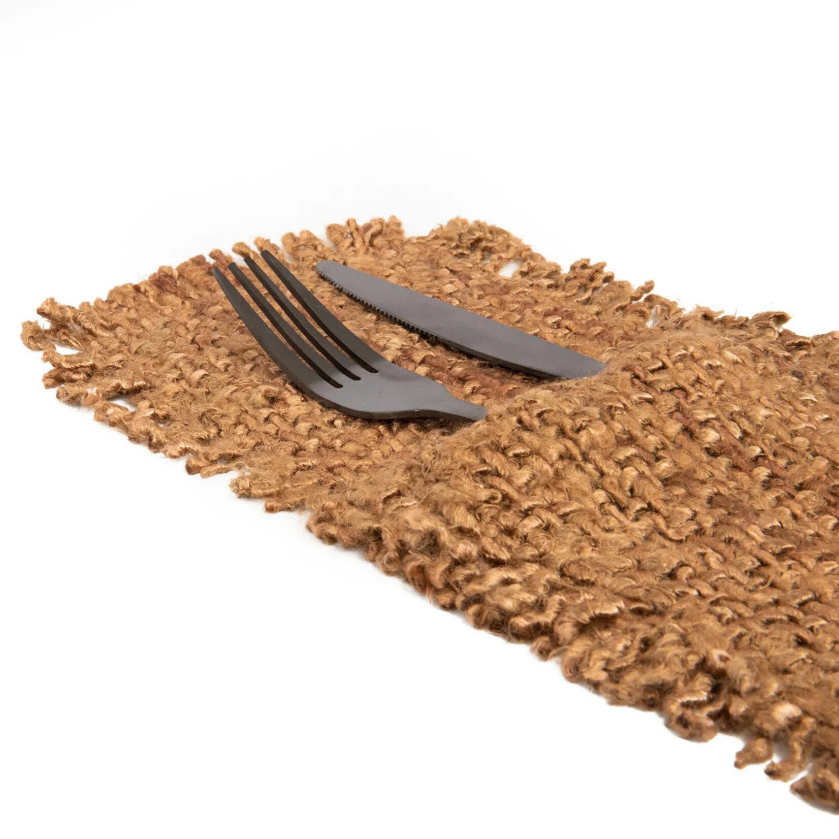 Bazar Bizar Antwerp The Oh My Gee Cutlery Holder - Brown - Set of 4