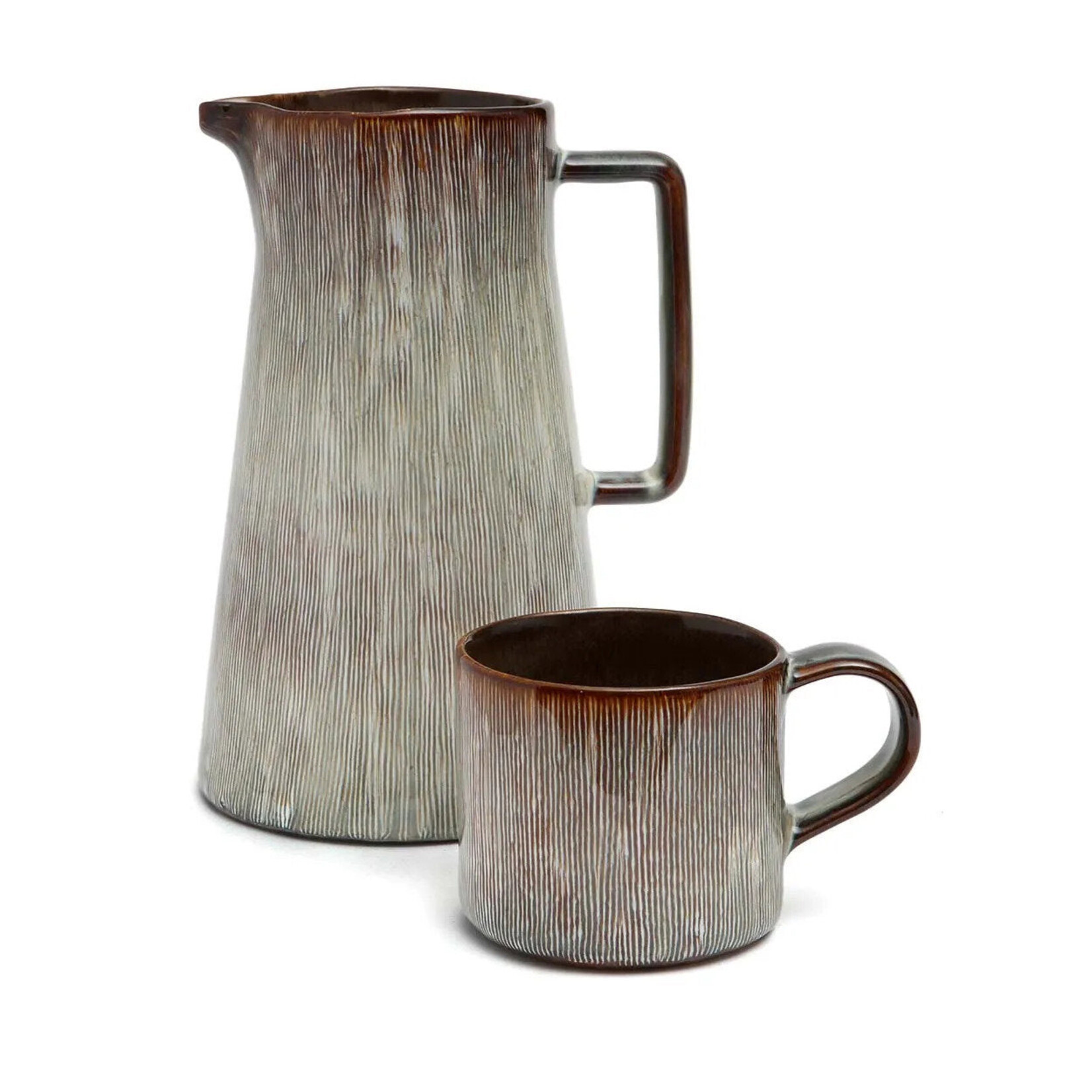 Bazar Bizar Antwerp The Peniche Mug - L - Set of 6