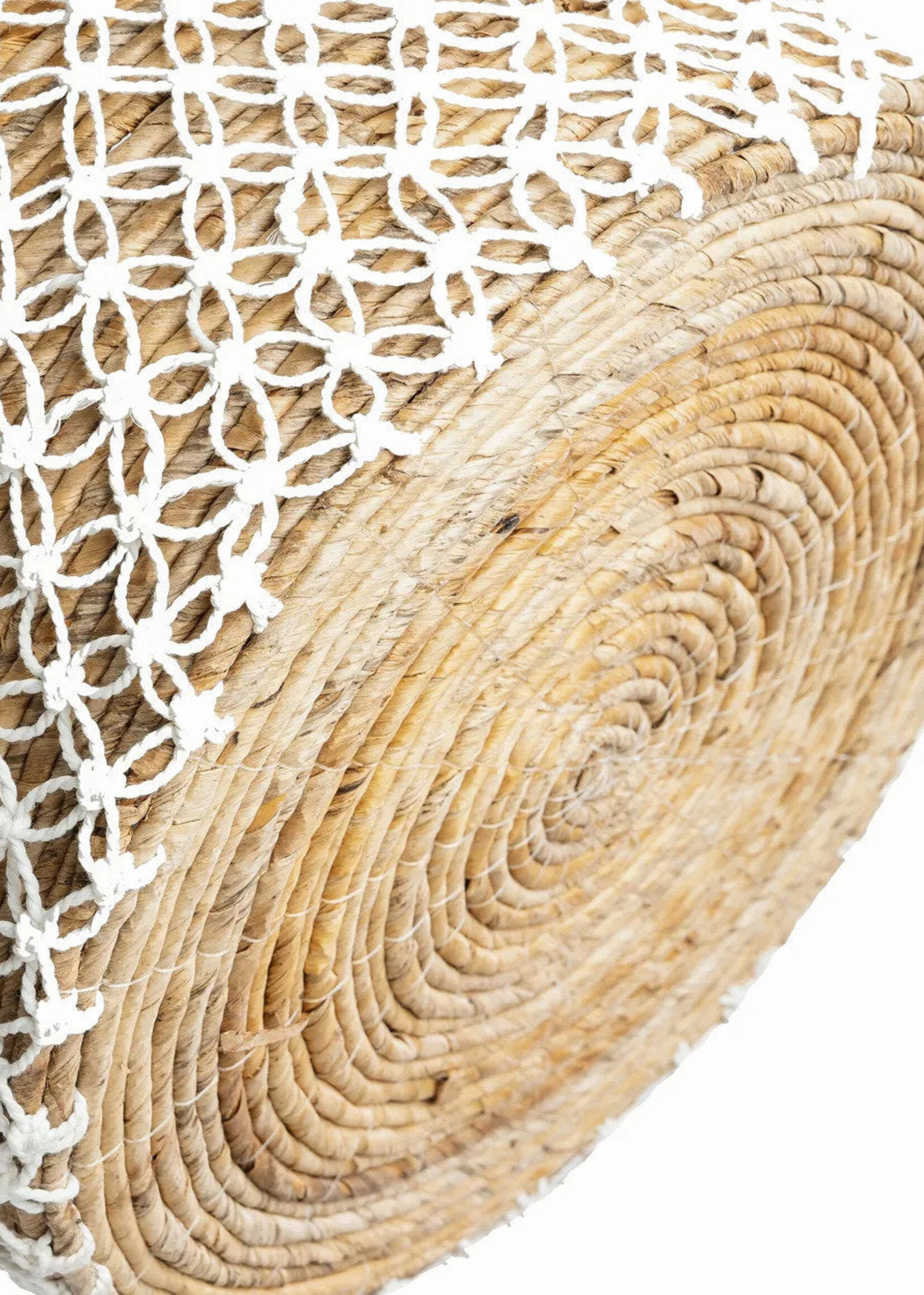 Bazar Bizar Antwerp The Crossed Stitched Macrame Basket - L