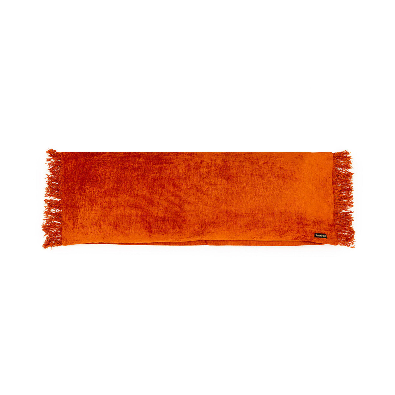 Bazar Bizar Antwerp The Oh My Gee Cushion Cover - Rust Velvet - 35x100