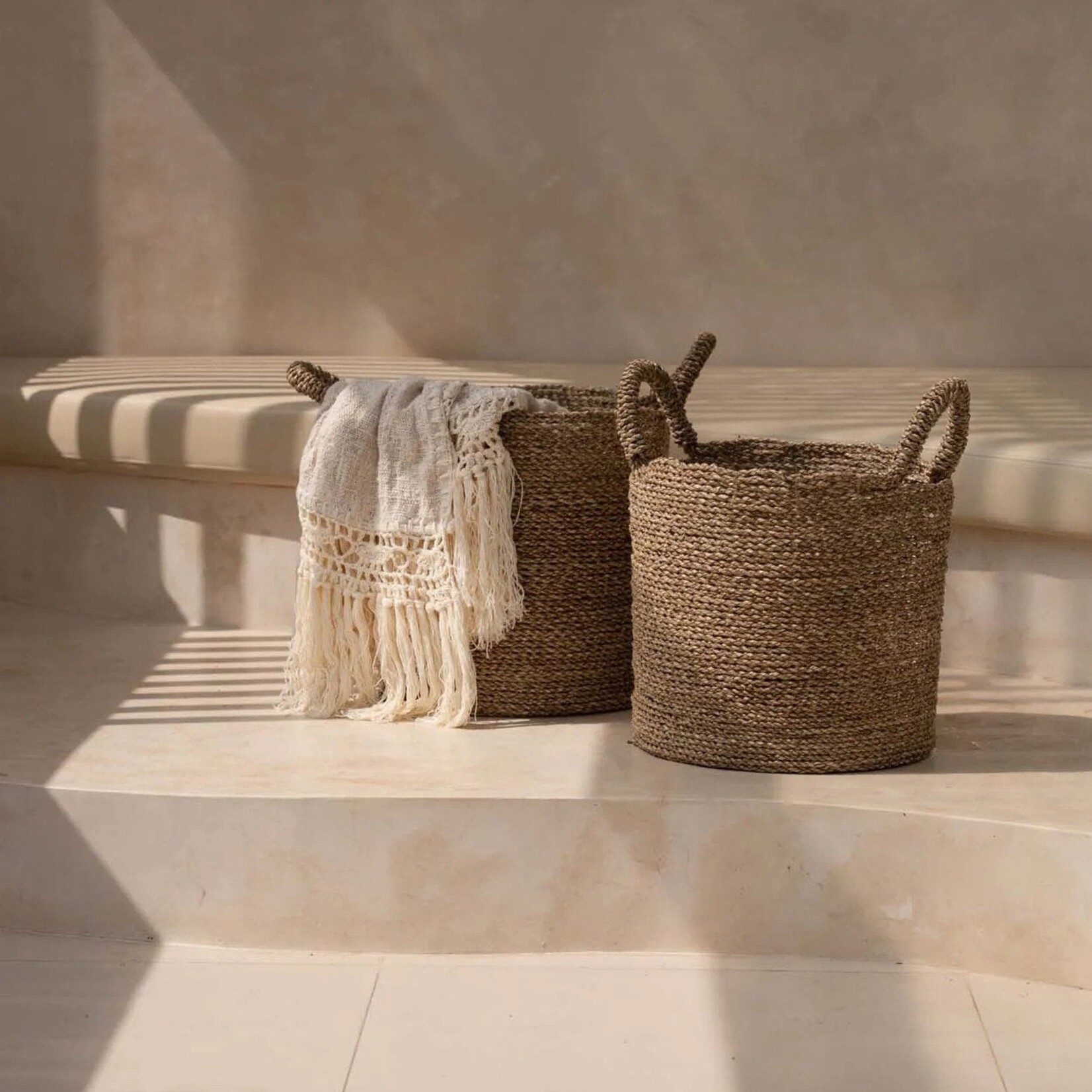 Bazar Bizar Antwerp The Sensity Baskets - Natural - L