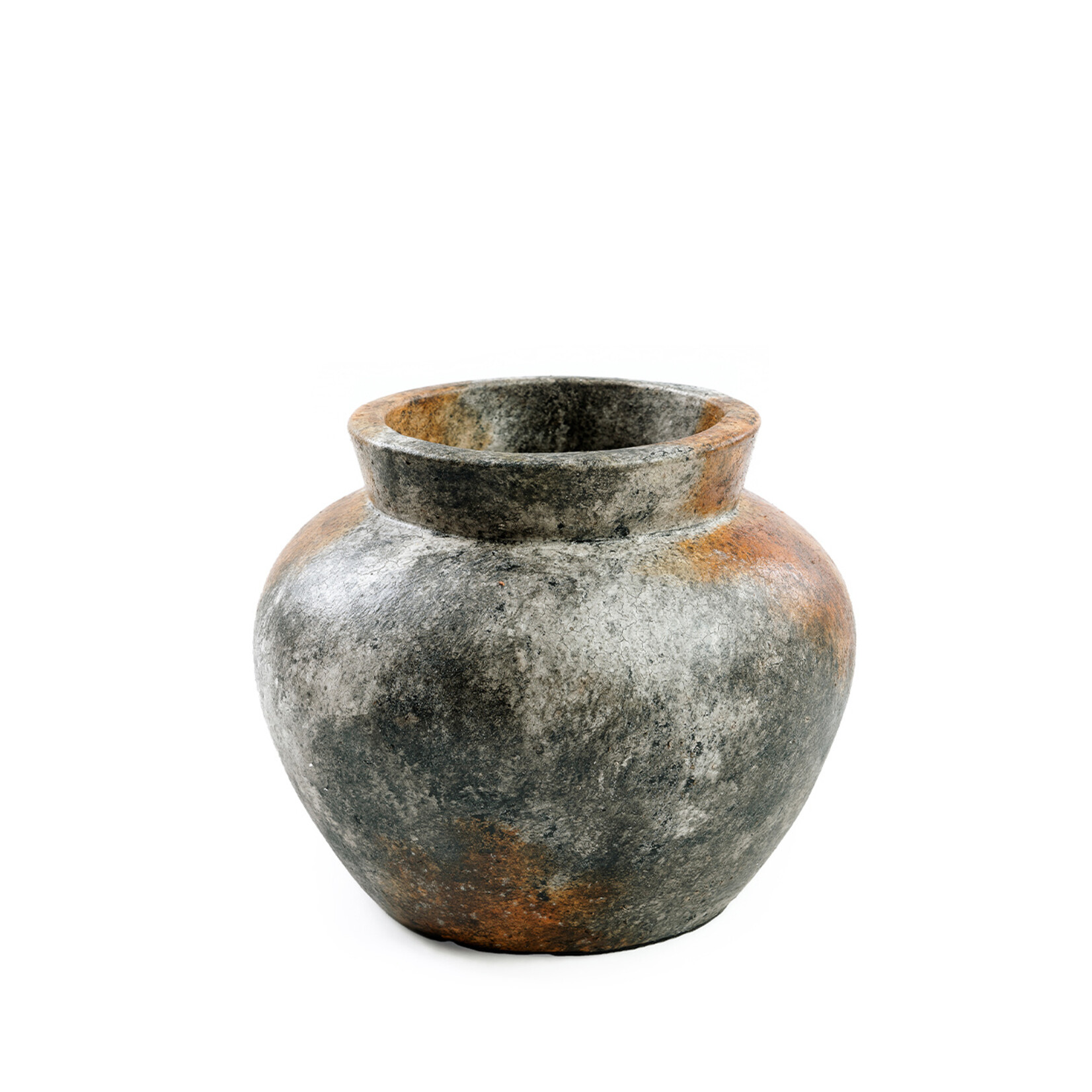 Bazar Bizar Antwerp The Funky Vase - Antique Grey - S