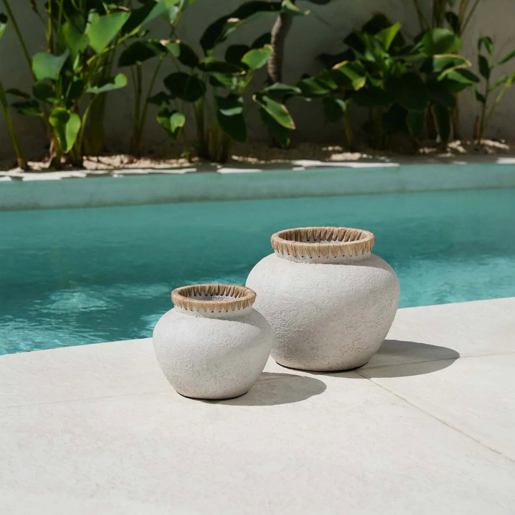 Bazar Bizar The Styly Vase - Concrete Natural - S