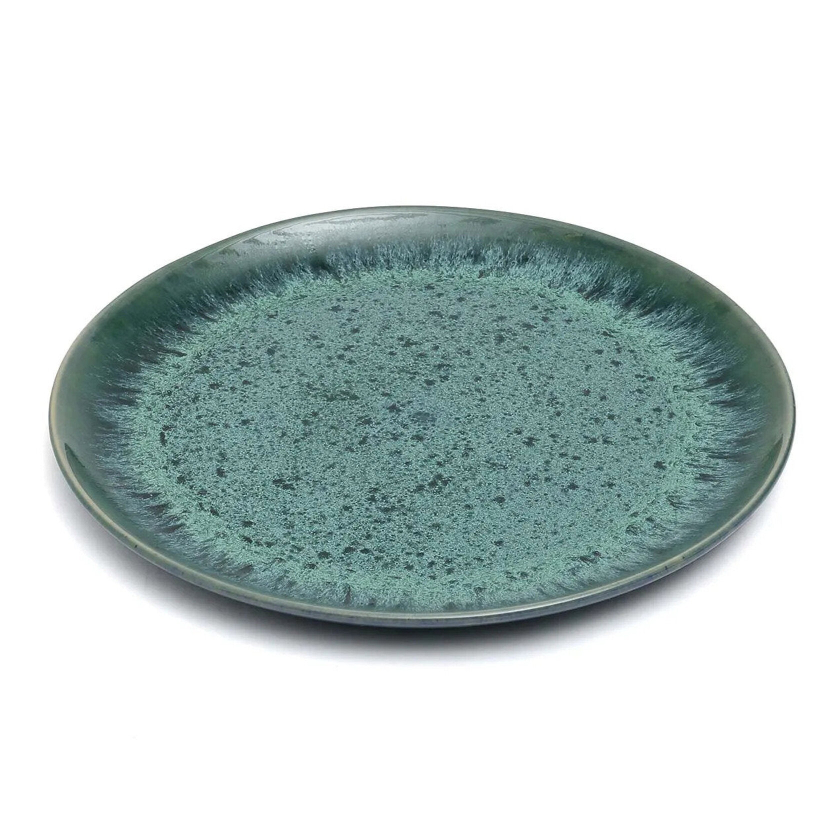 Bazar Bizar Antwerp The Aqua Dinner Plate - Set of 4