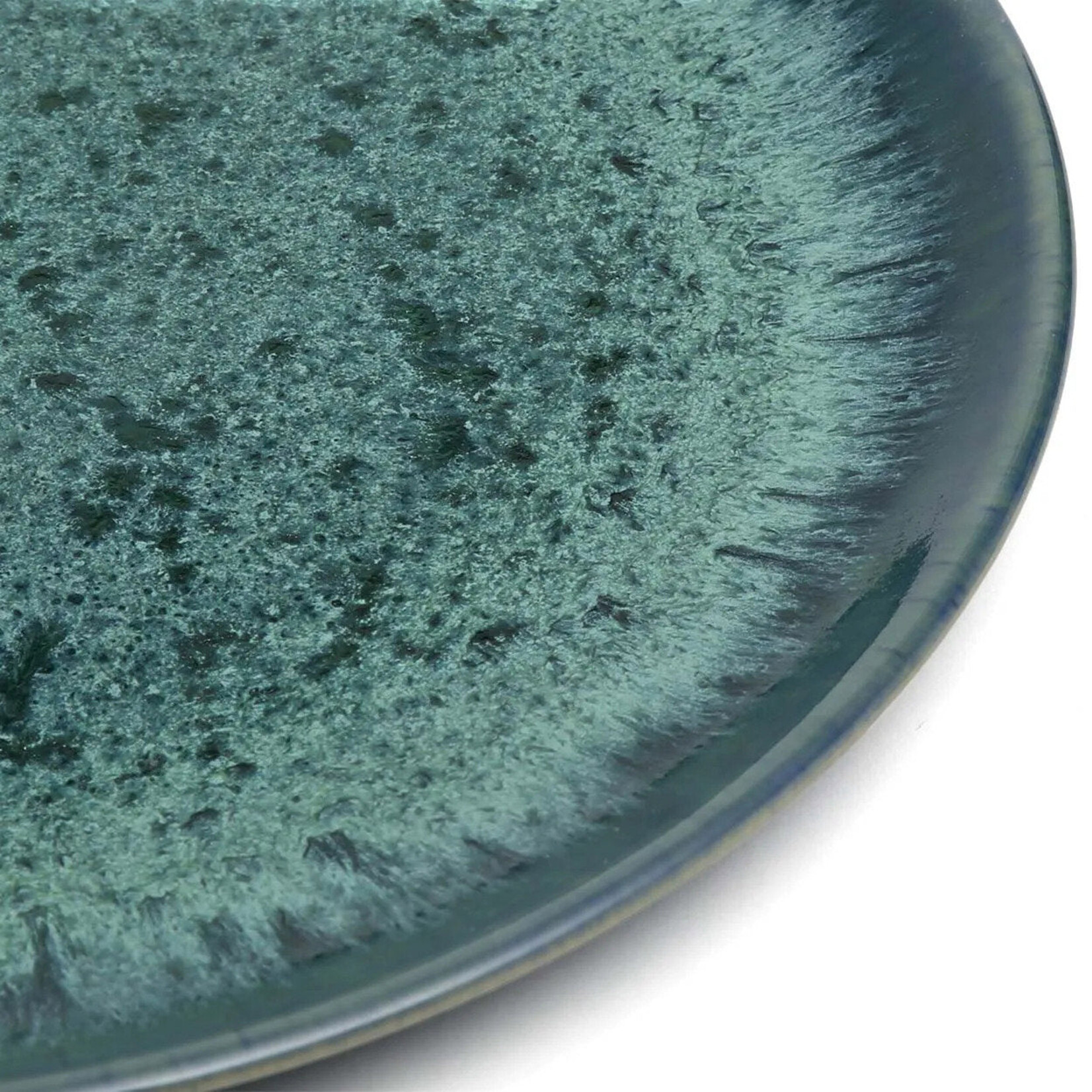 Bazar Bizar Antwerp The Aqua Dinner Plate - Set of 4